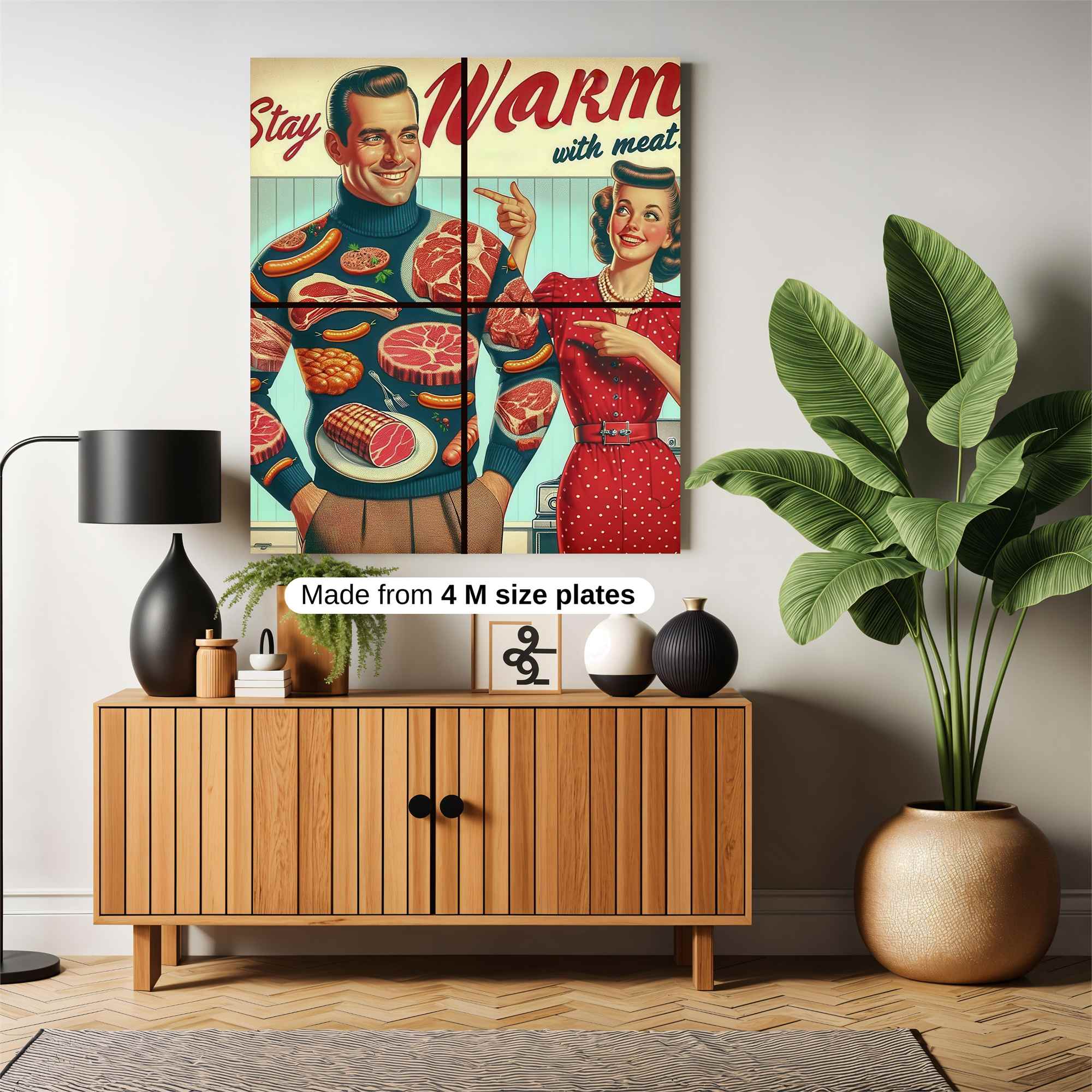 MeatSweater Safe Wall Magnetic / M