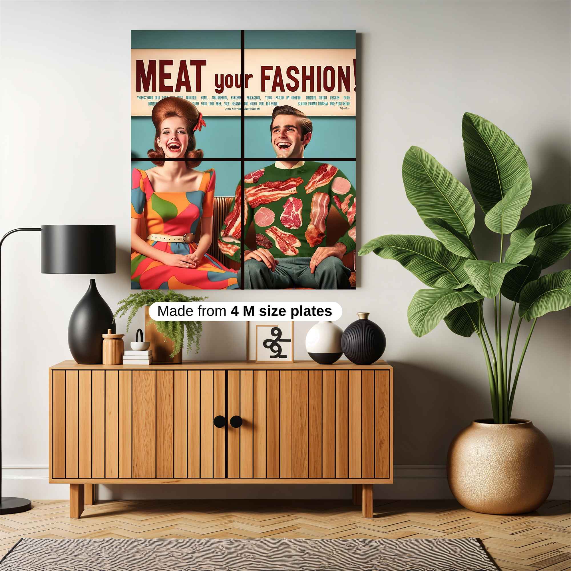 Fashion Feast Safe Wall Magnetic / M