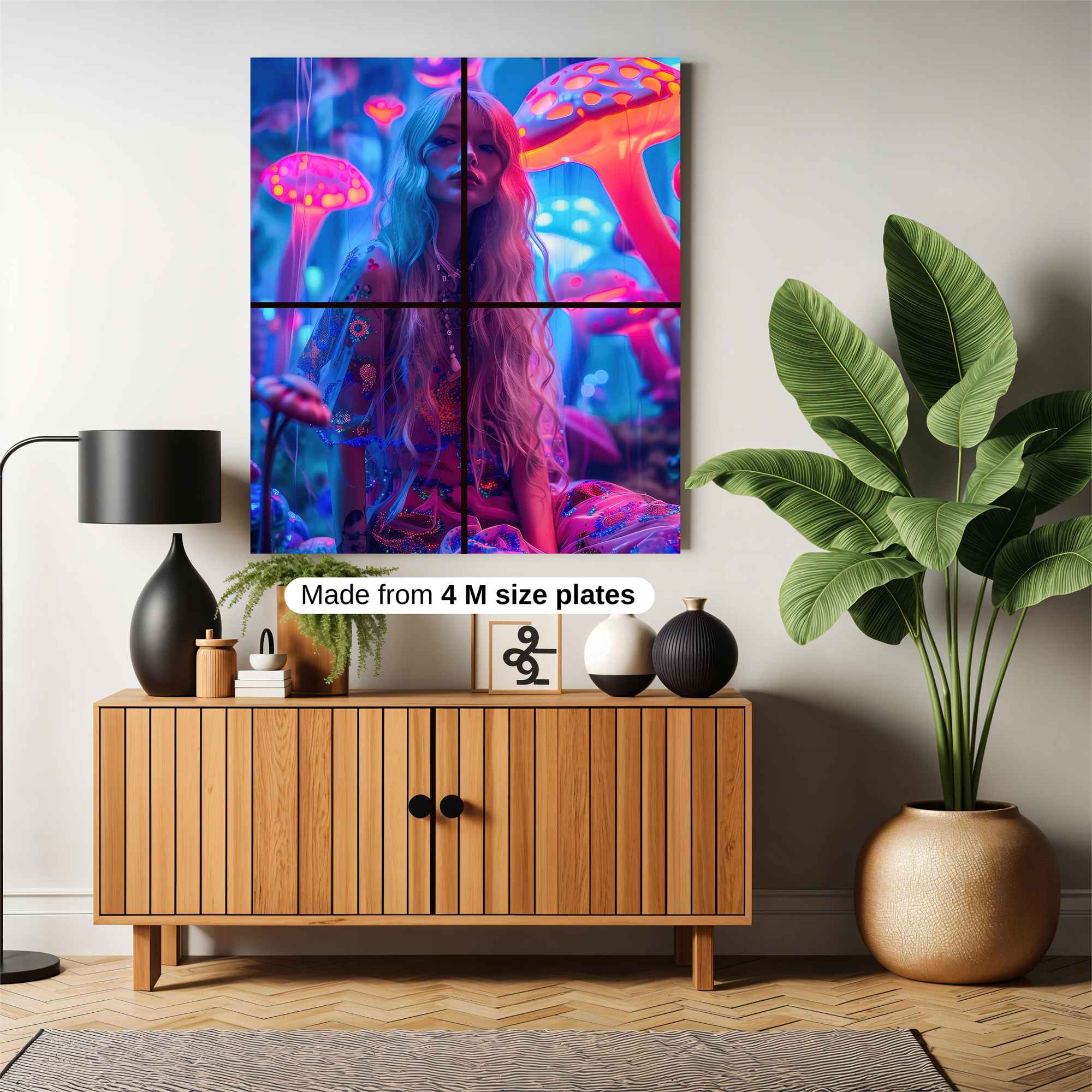 Feline Serenity Safe Wall Magnetic / M