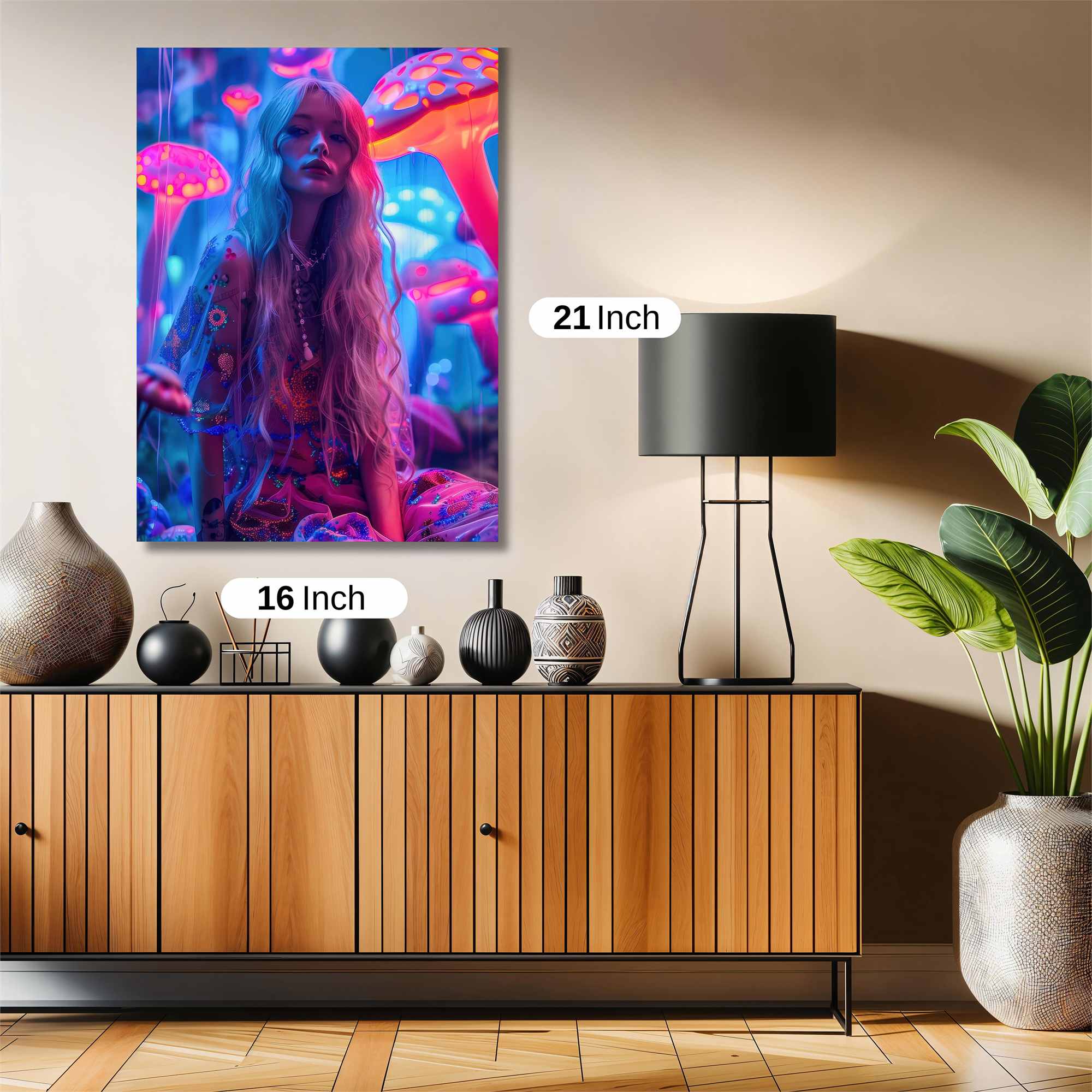 Feline Serenity Safe Wall Magnetic / M