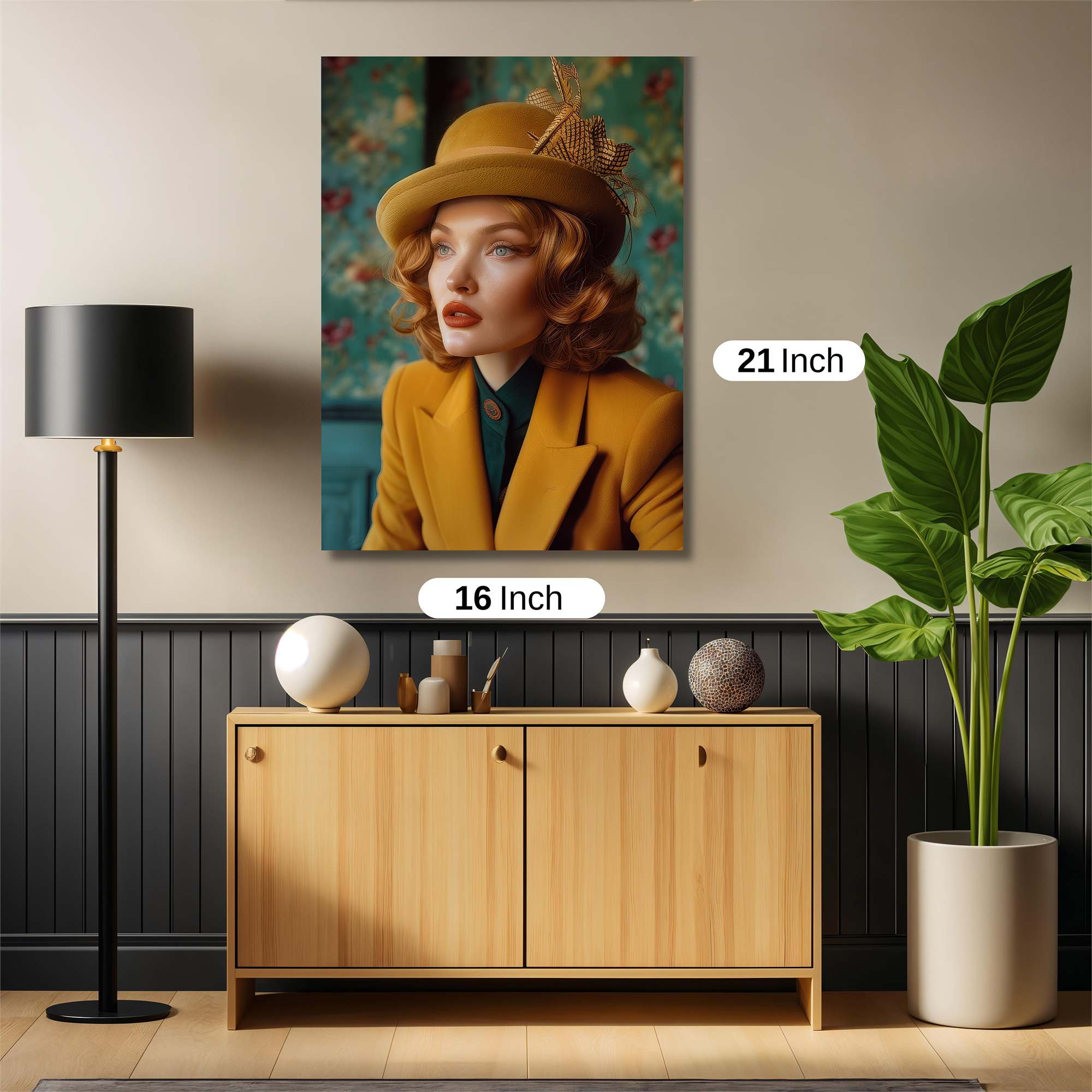 Golden Elegance Safe Wall Magnetic / M