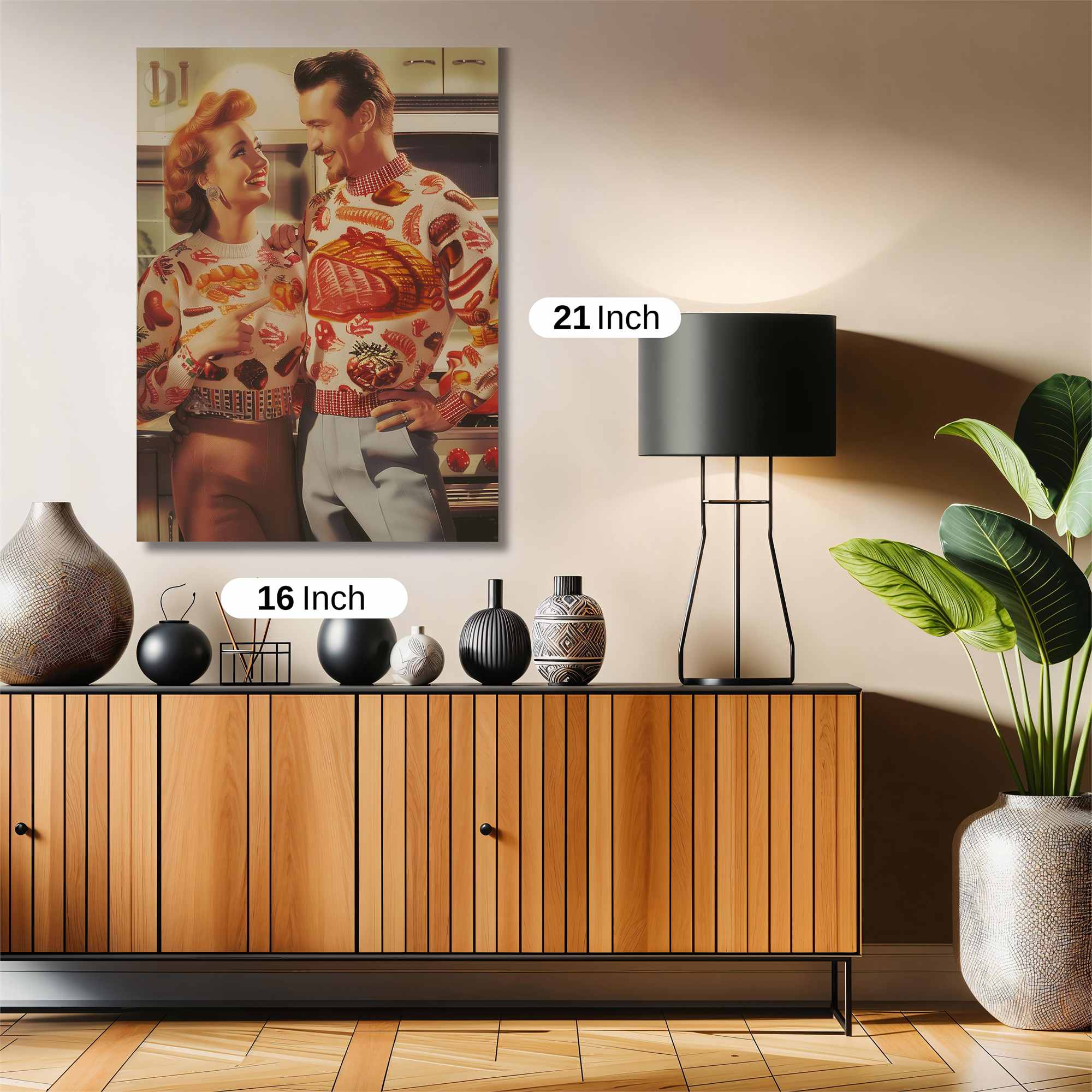 Retro Romance Safe Wall Magnetic / M