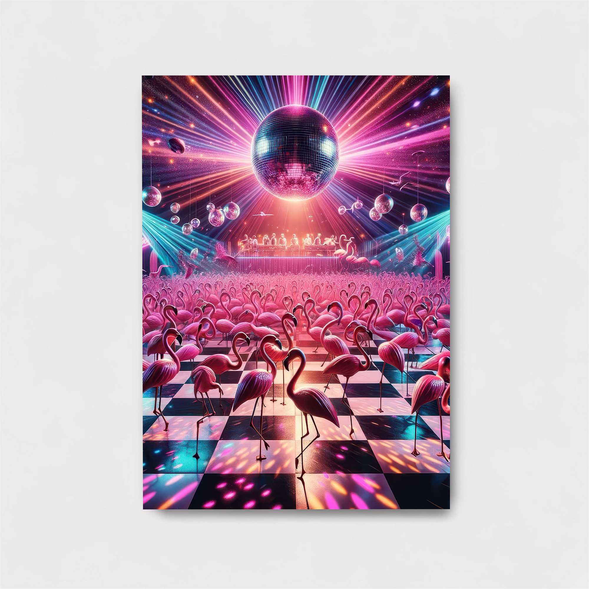 Flamingo Fiesta Safe Wall Magnetic / M