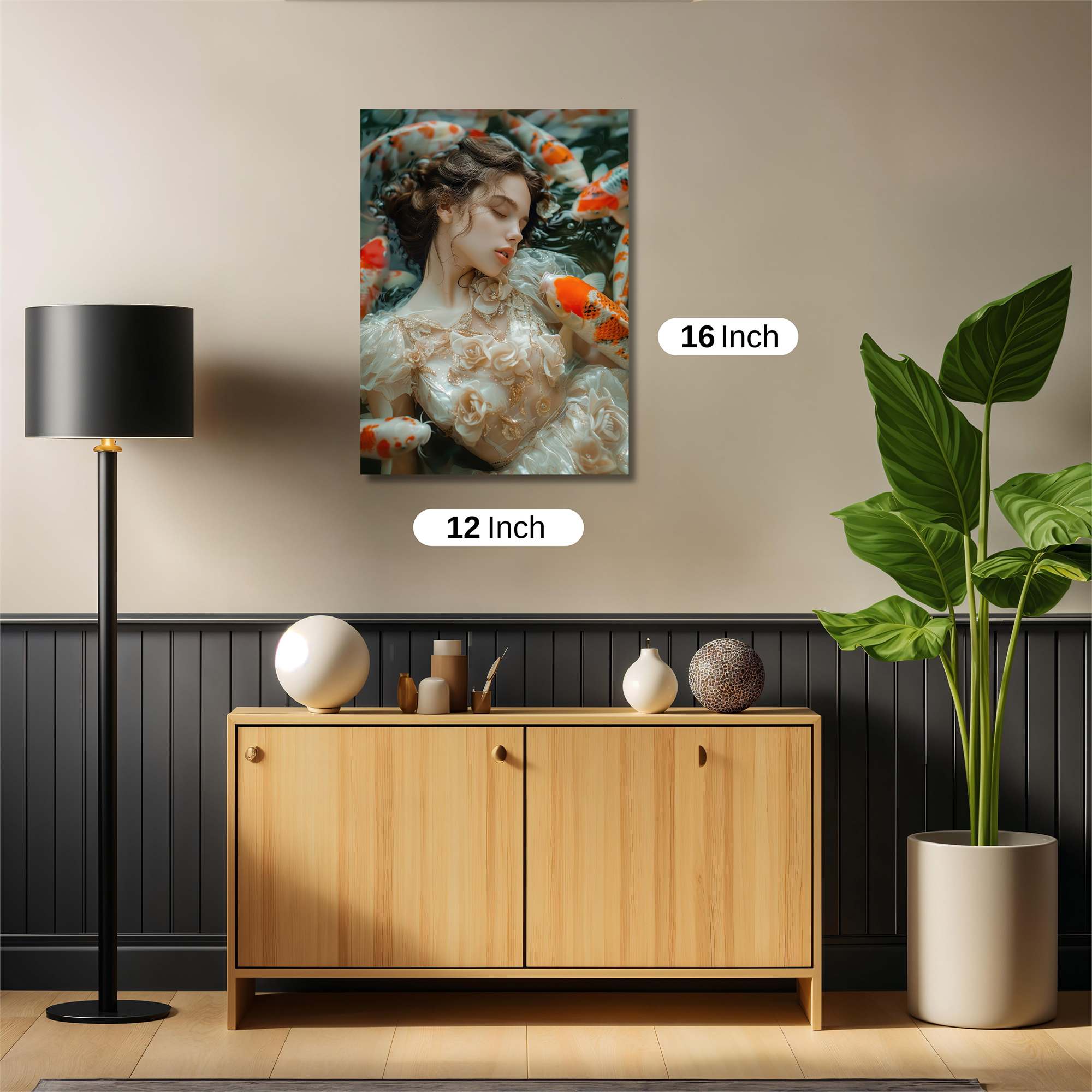 Koi Serenity Safe Wall Magnetic / M