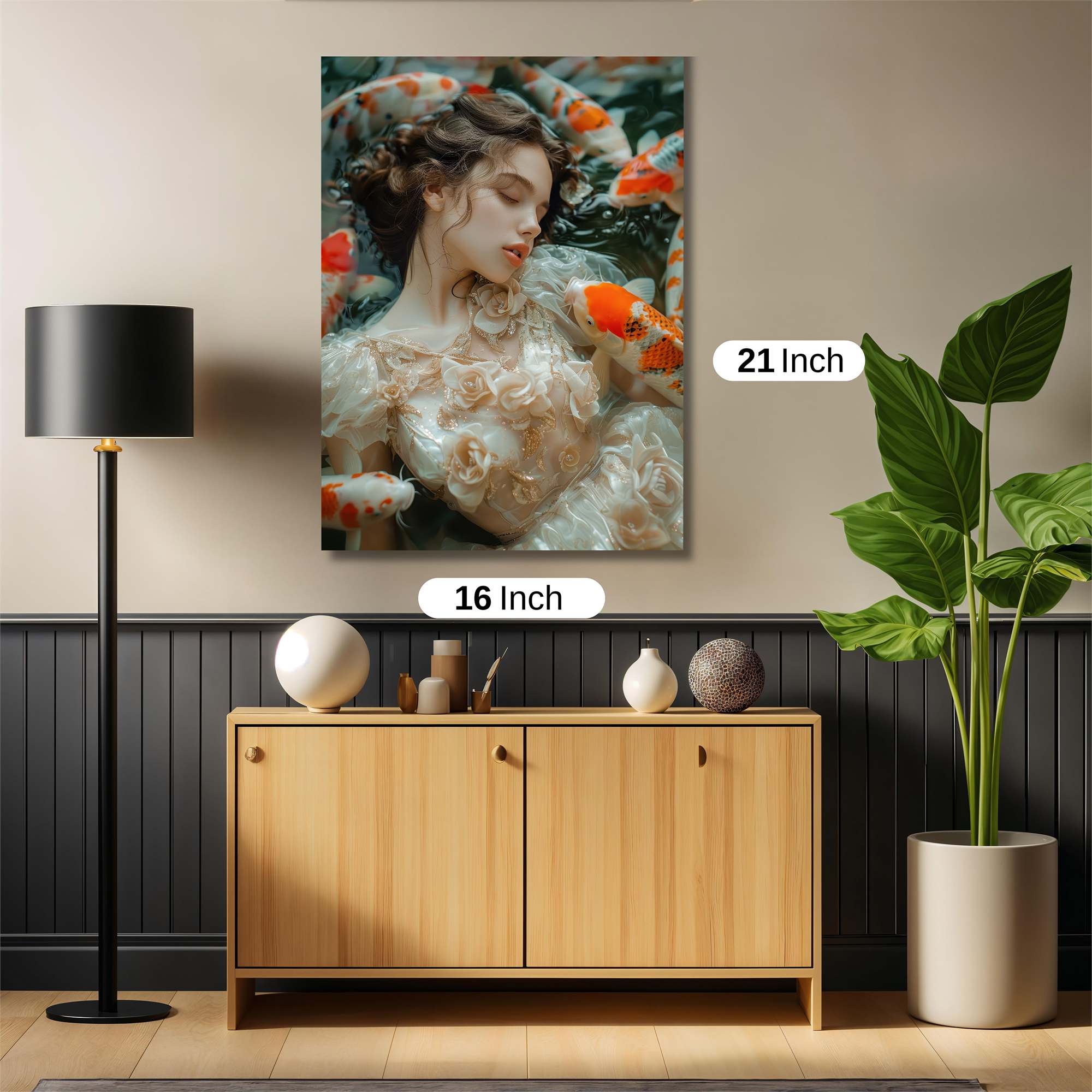 Koi Serenity Safe Wall Magnetic / M