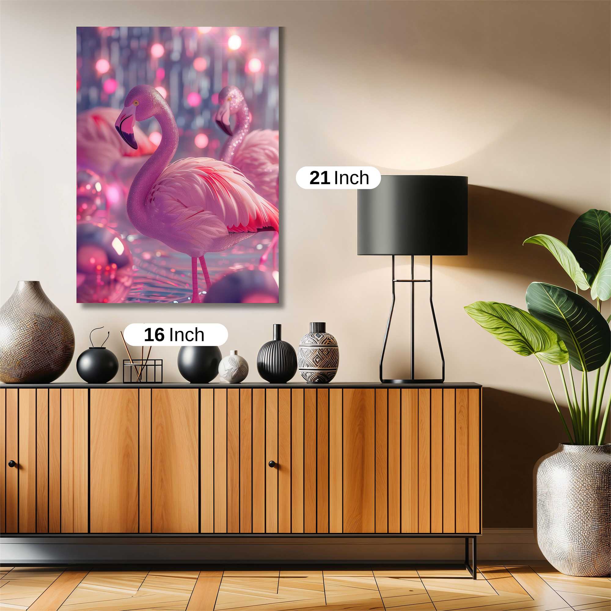 Flamingo Fantasy Safe Wall Magnetic / M