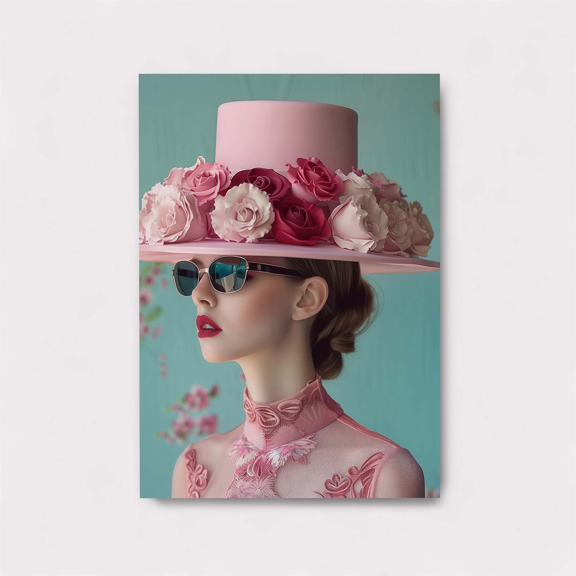 Floral Elegance Safe Wall Magnetic / M