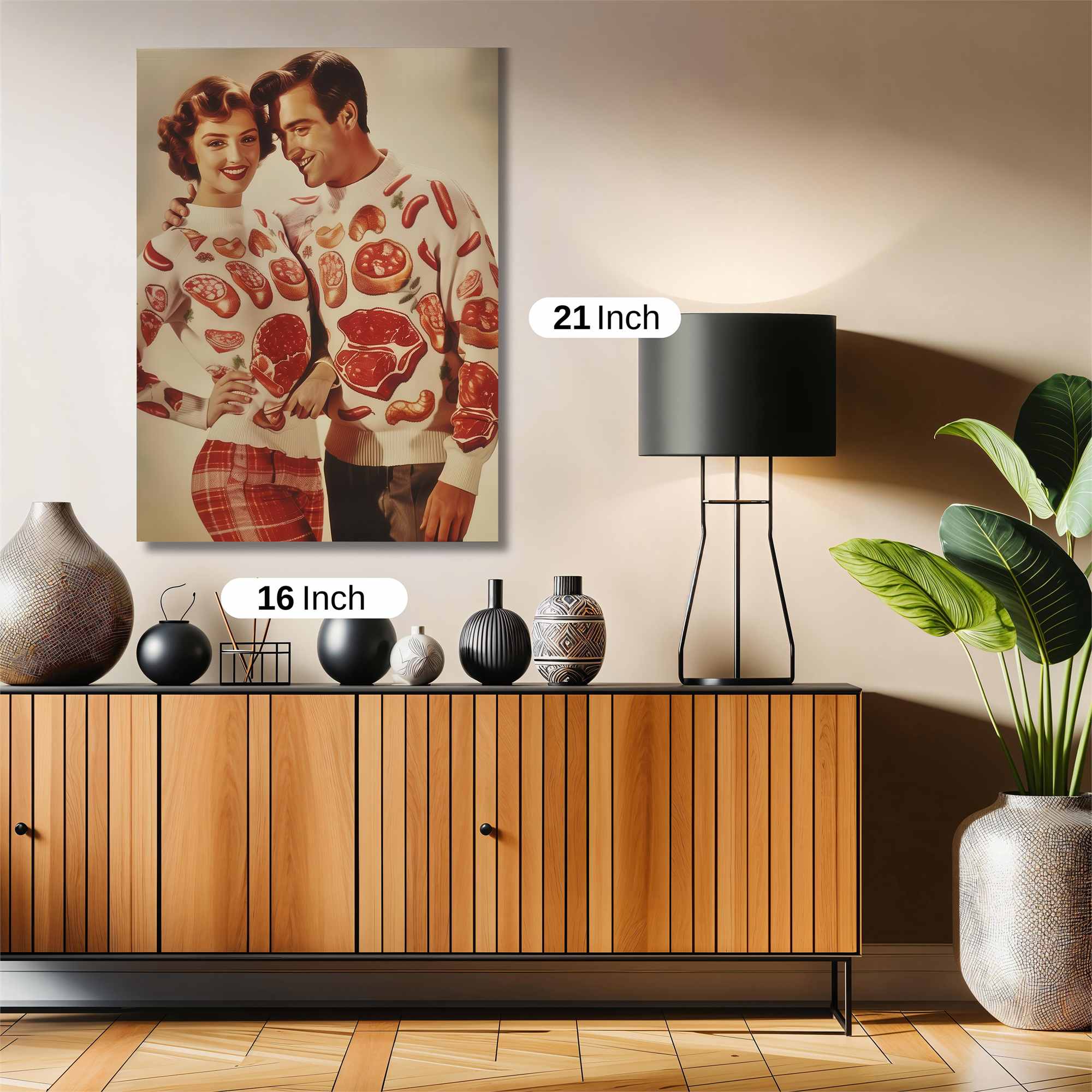 Retro Whimsy Safe Wall Magnetic / M