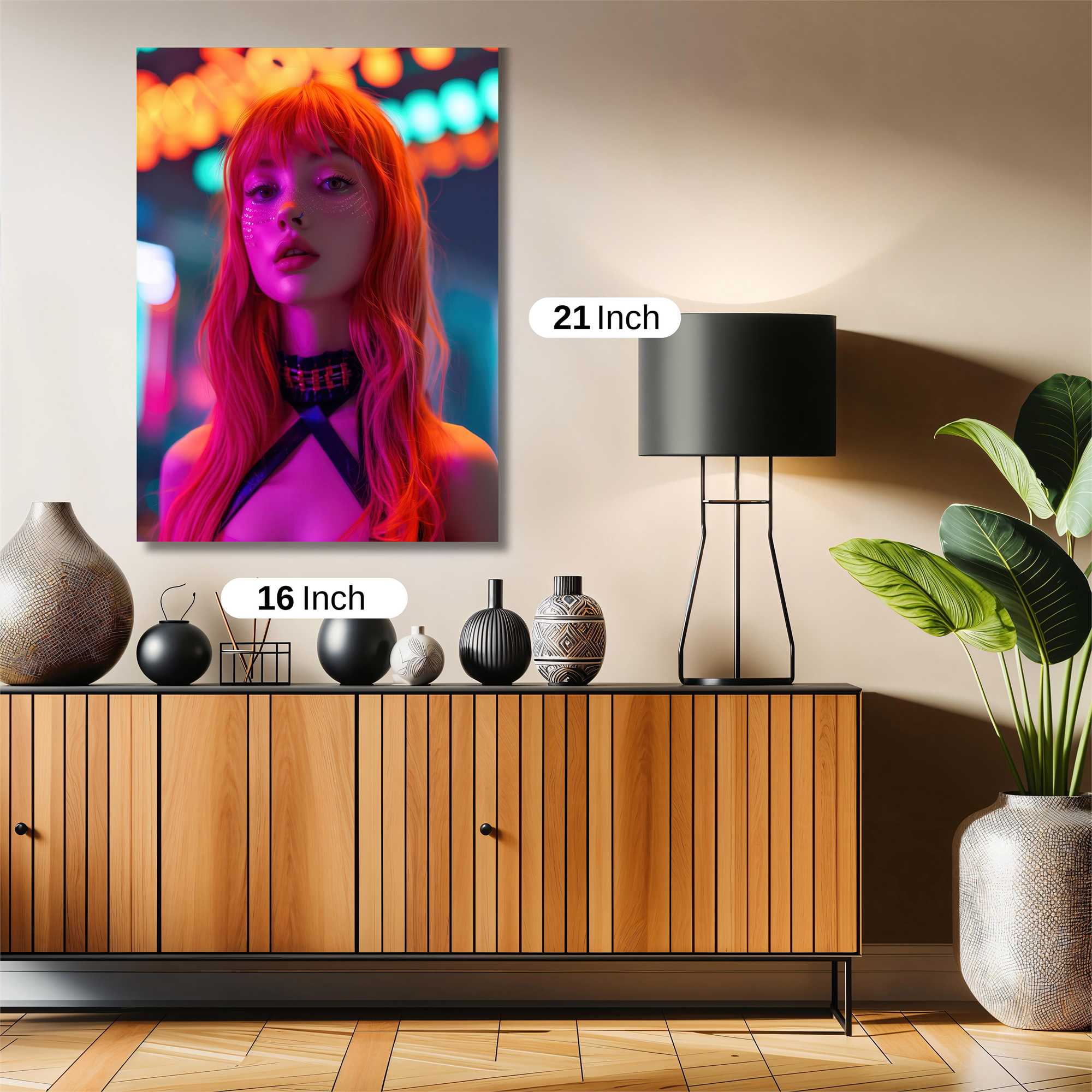 Neon Enigma Safe Wall Magnetic / M