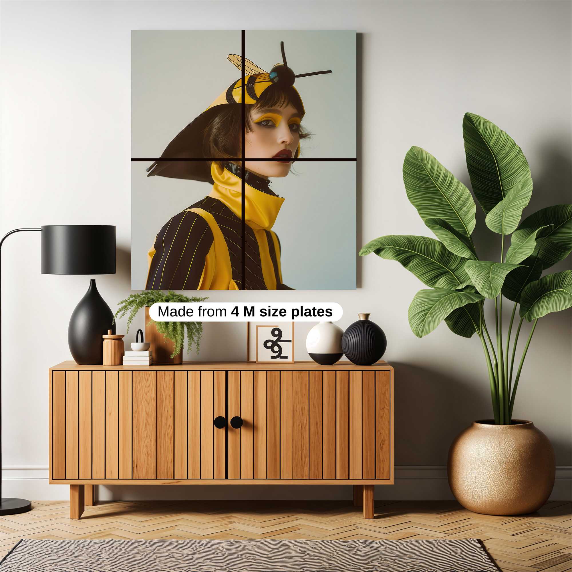 Bee Enigma Safe Wall Magnetic / M