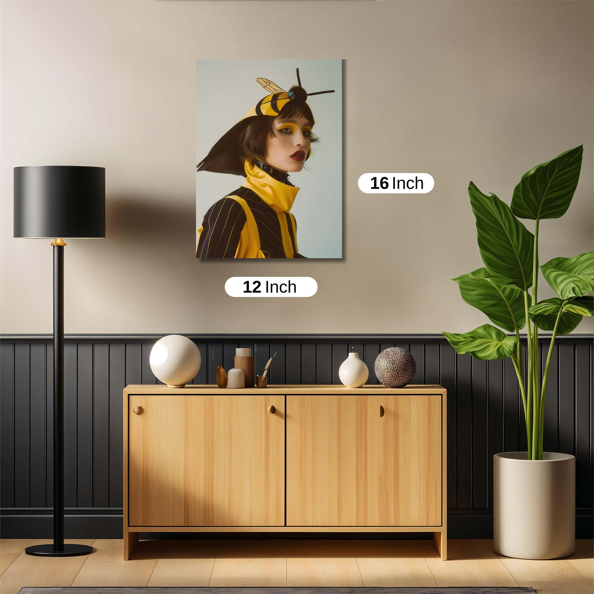 Bee Enigma Safe Wall Magnetic / M