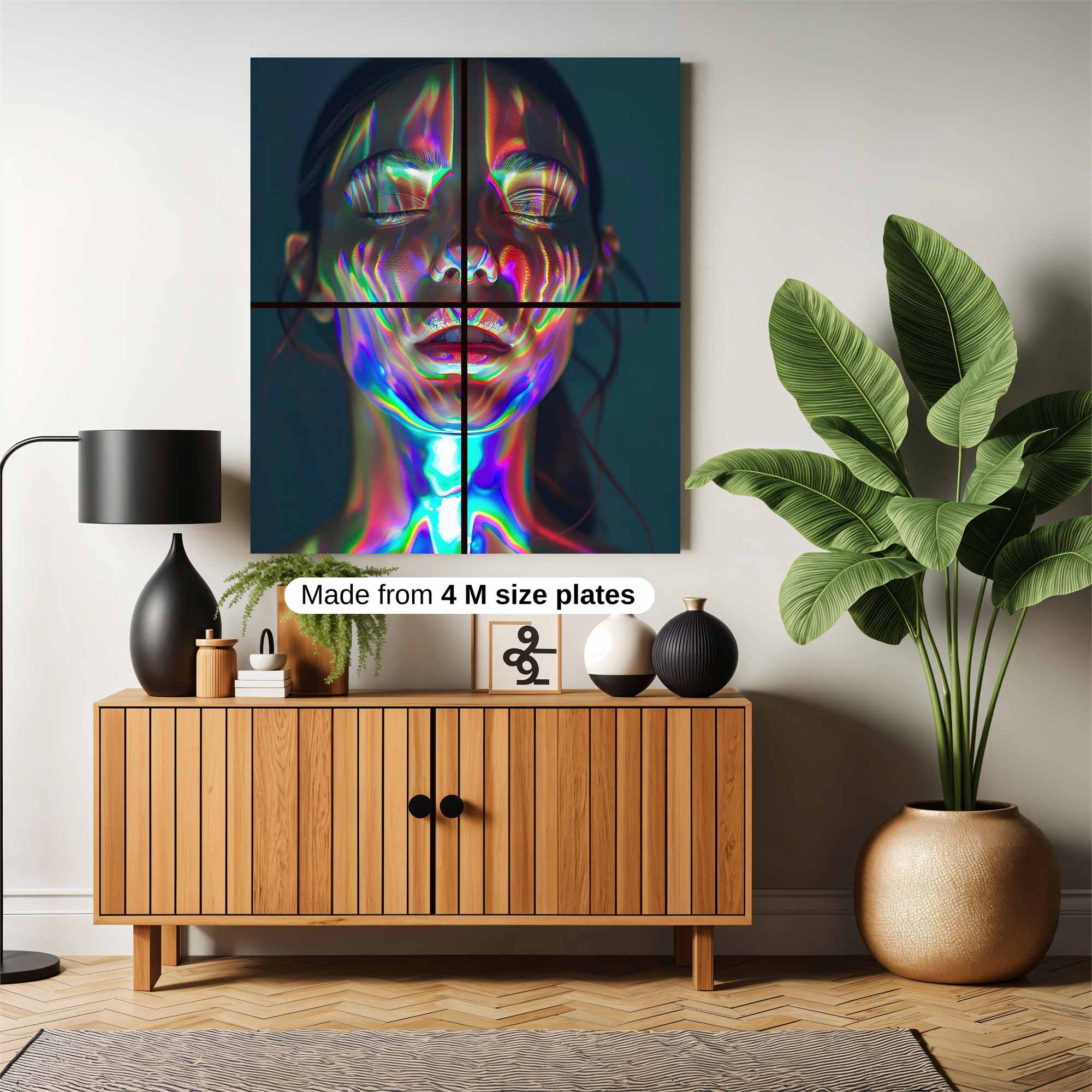 Rainbow Serenity Safe Wall Magnetic / M