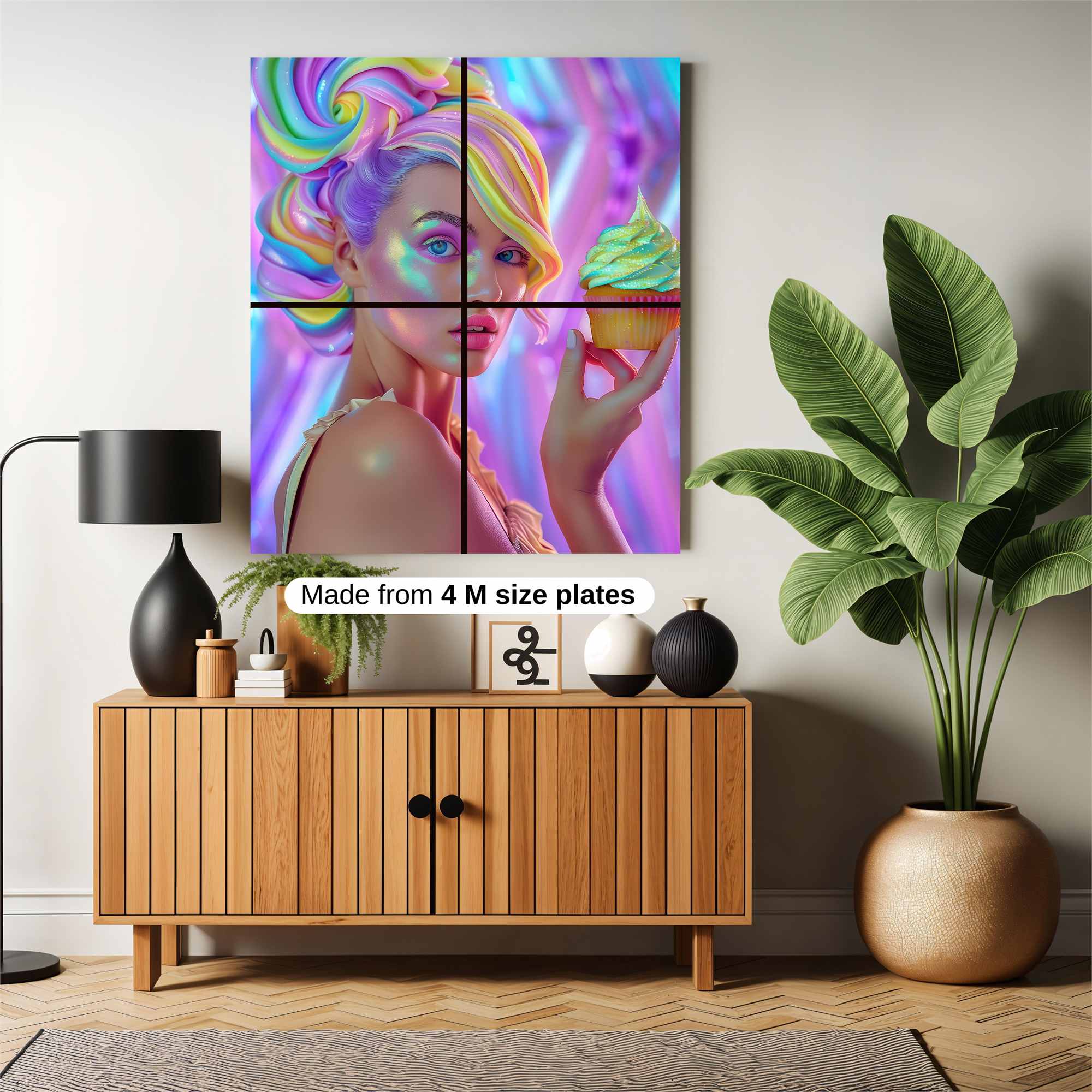 Candy Whimsy Safe Wall Magnetic / M