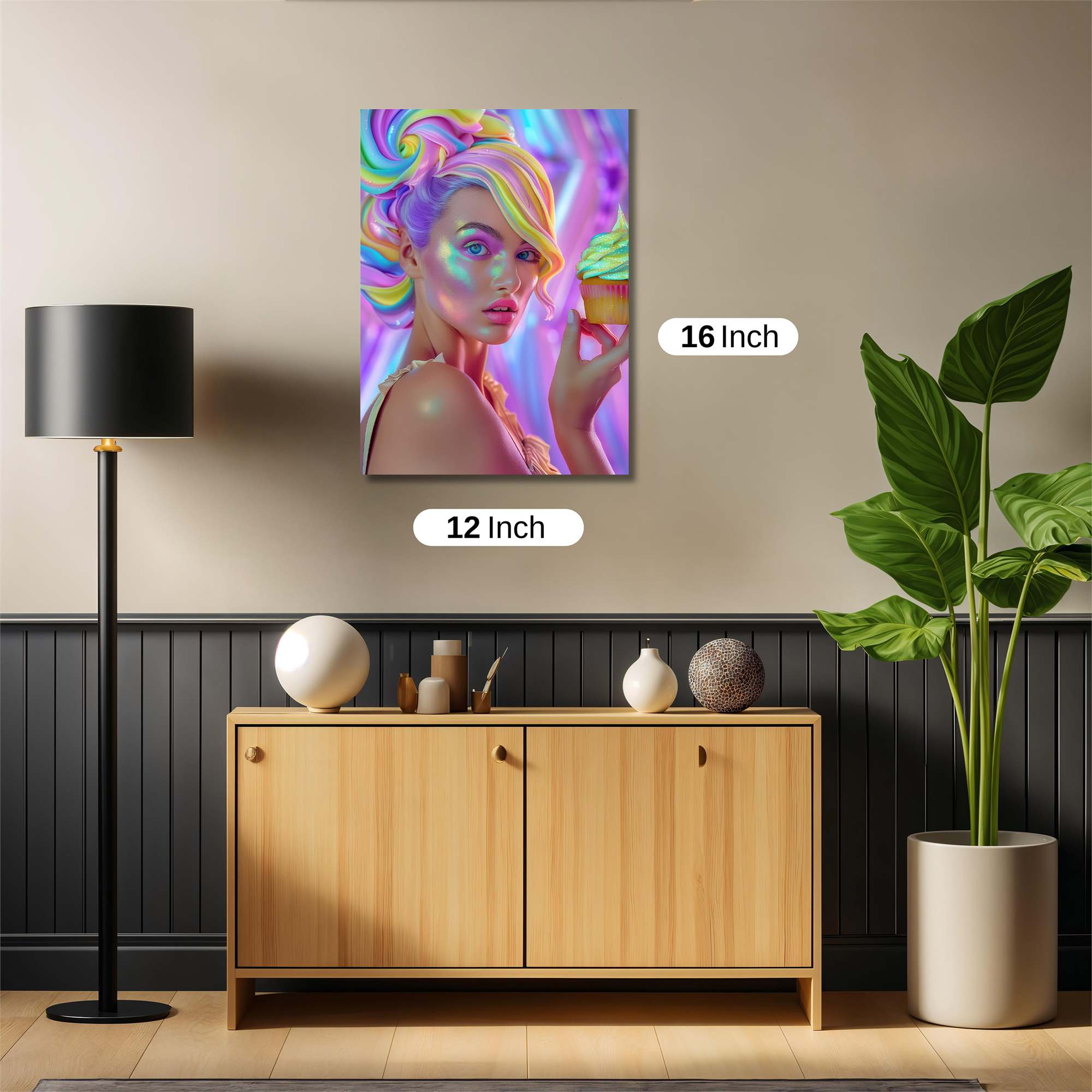 Candy Whimsy Safe Wall Magnetic / M