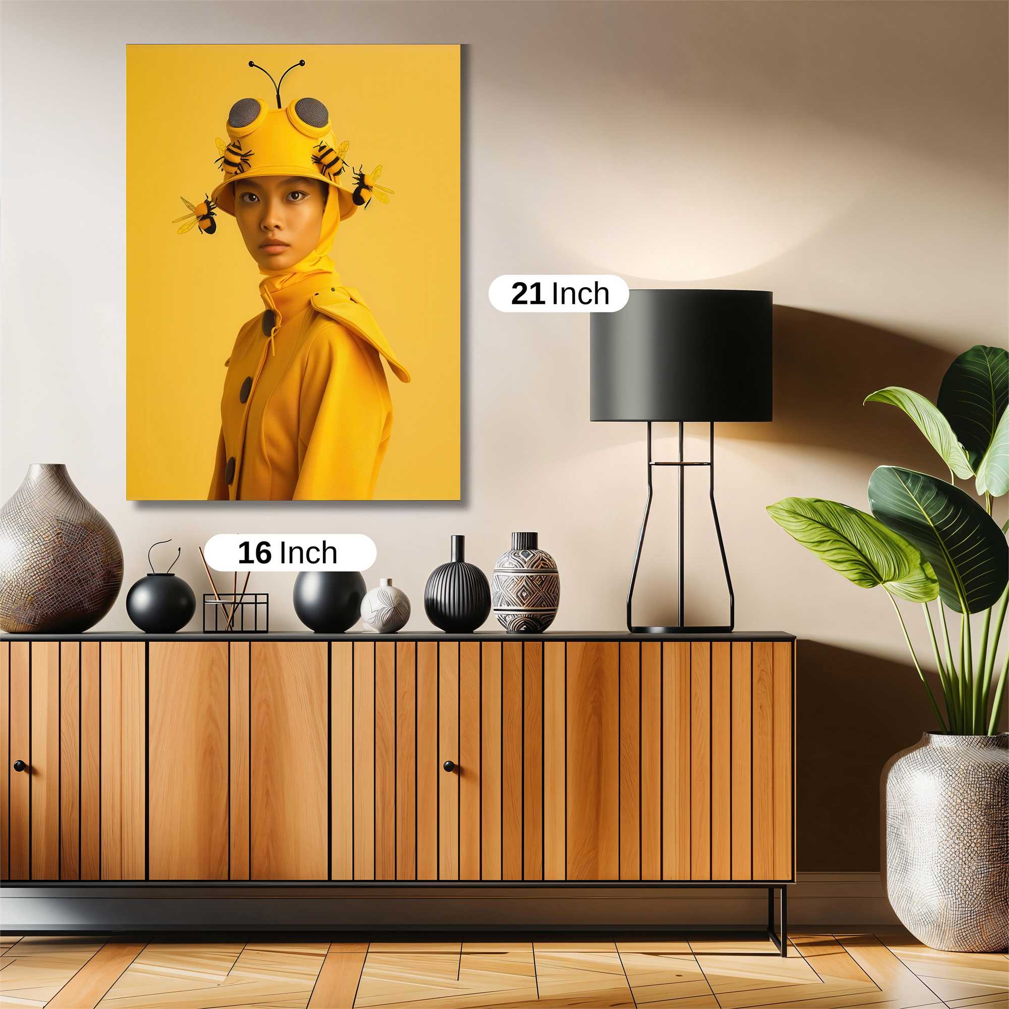 Bee Whimsy Safe Wall Magnetic / M