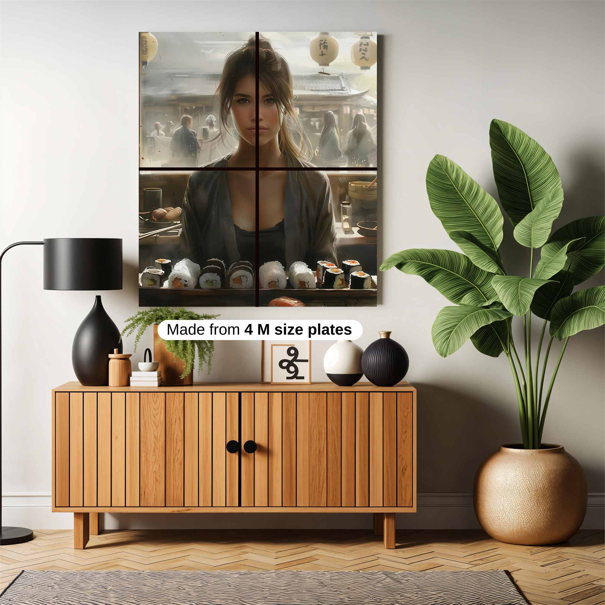 Sushi Serenity Safe Wall Magnetic / M