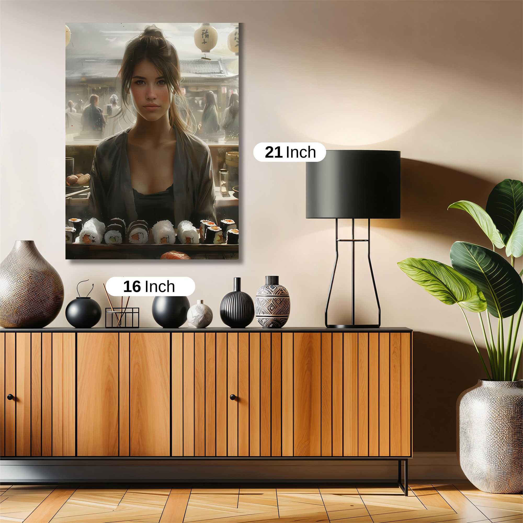 Sushi Serenity Safe Wall Magnetic / M