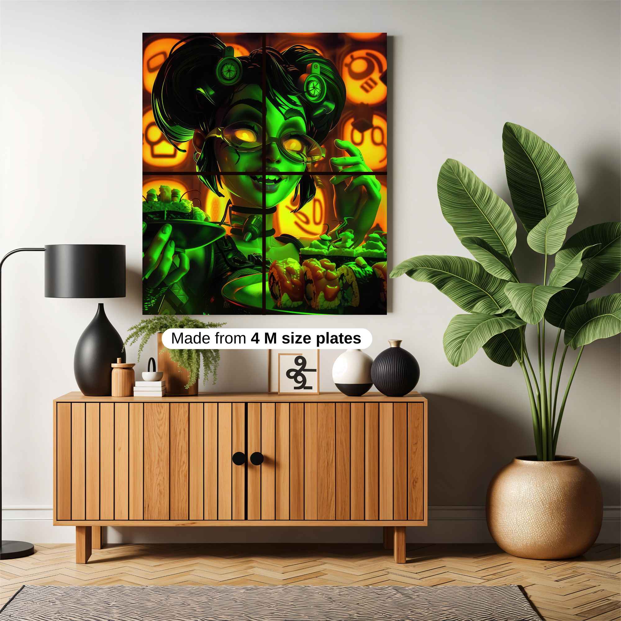 Witchy Feast Safe Wall Magnetic / M