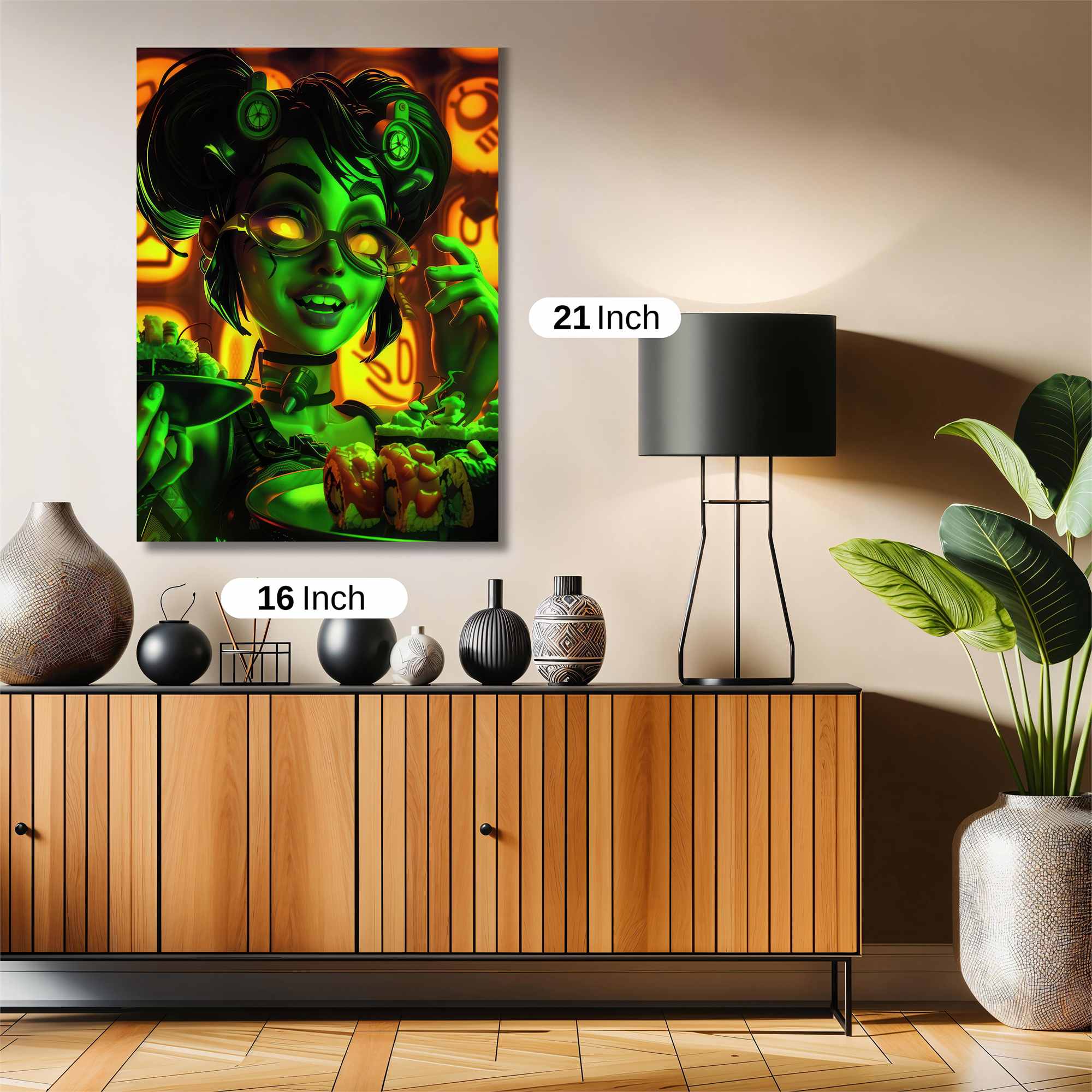 Witchy Feast Safe Wall Magnetic / M