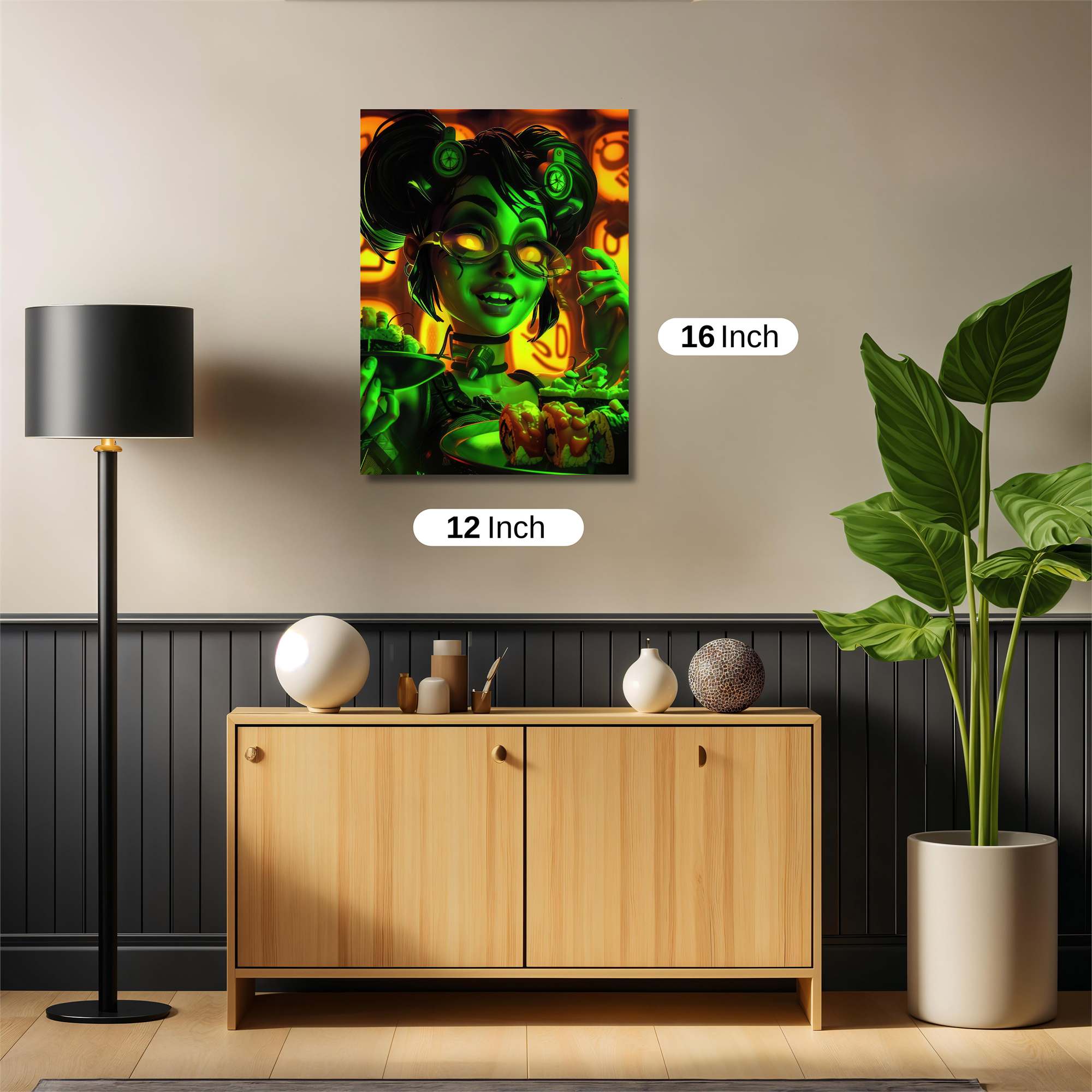 Witchy Feast Safe Wall Magnetic / M