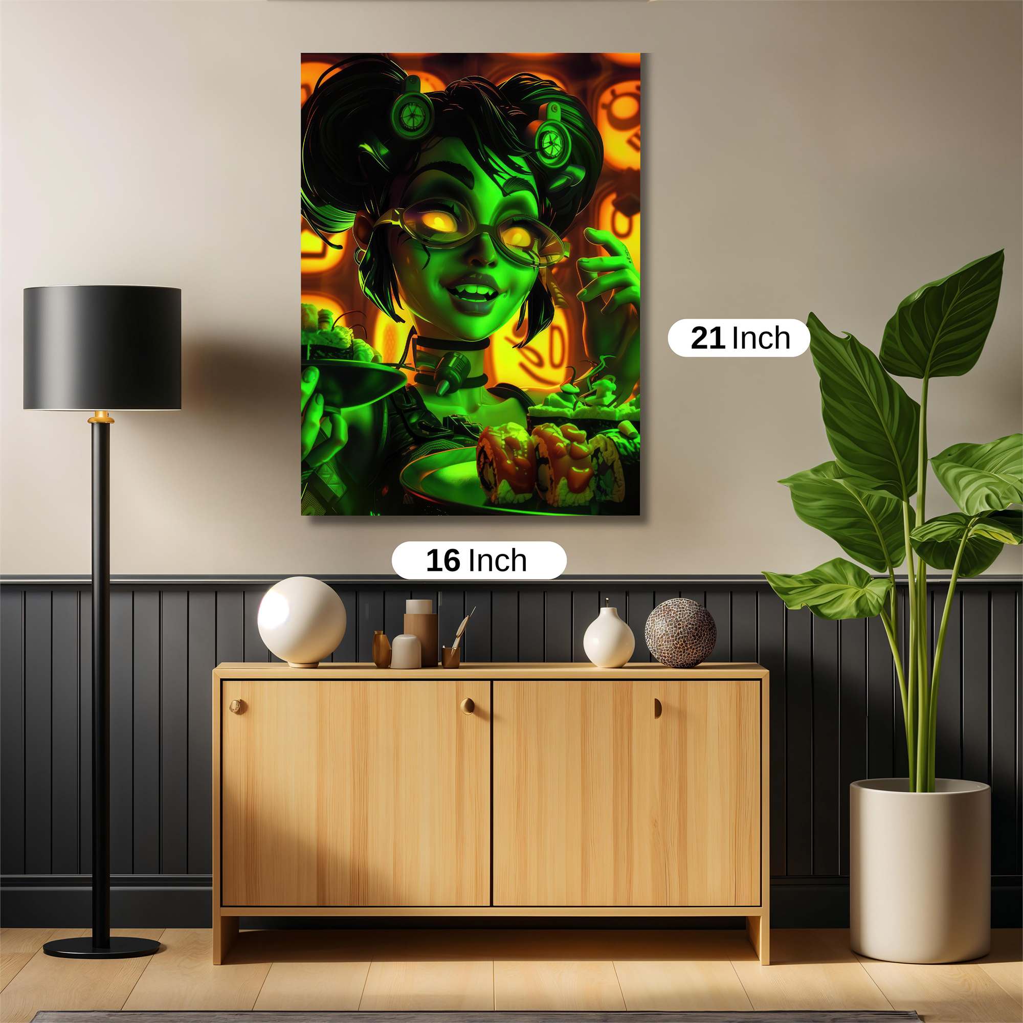 Witchy Feast Safe Wall Magnetic / M