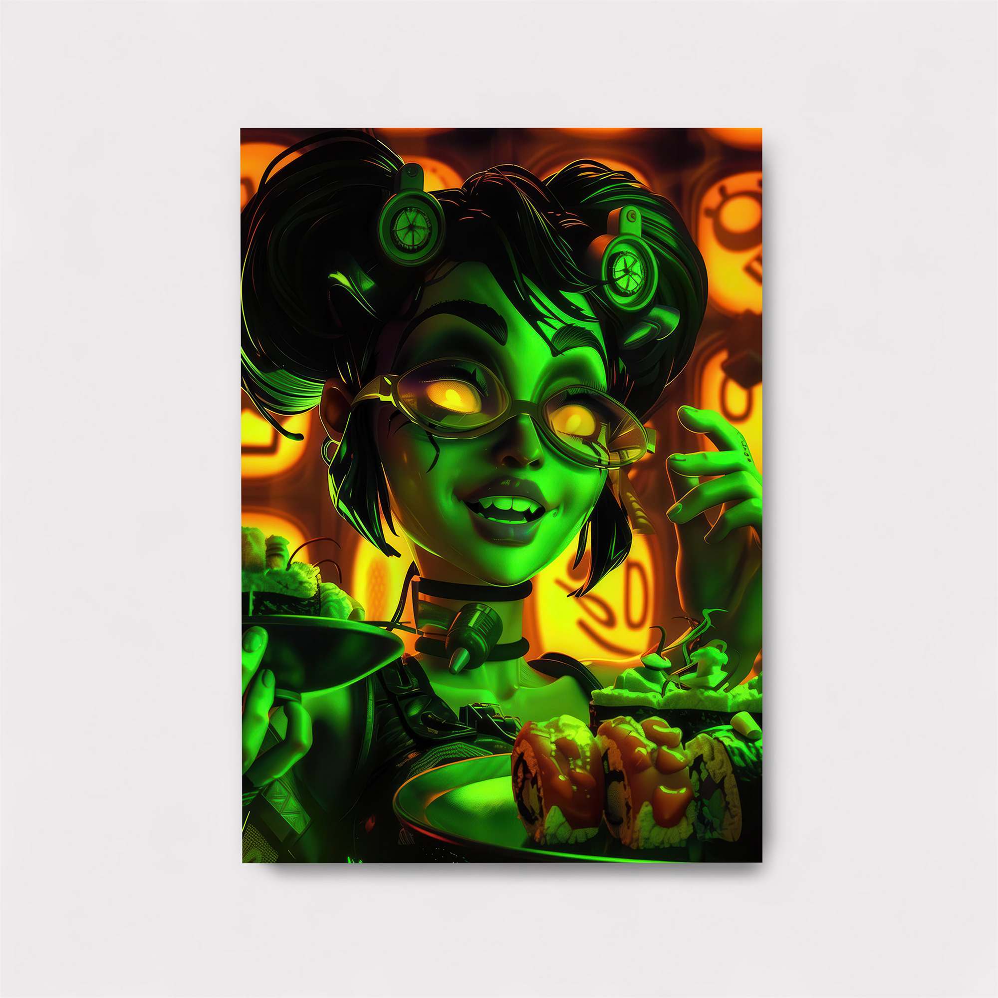 Witchy Feast Safe Wall Magnetic / M