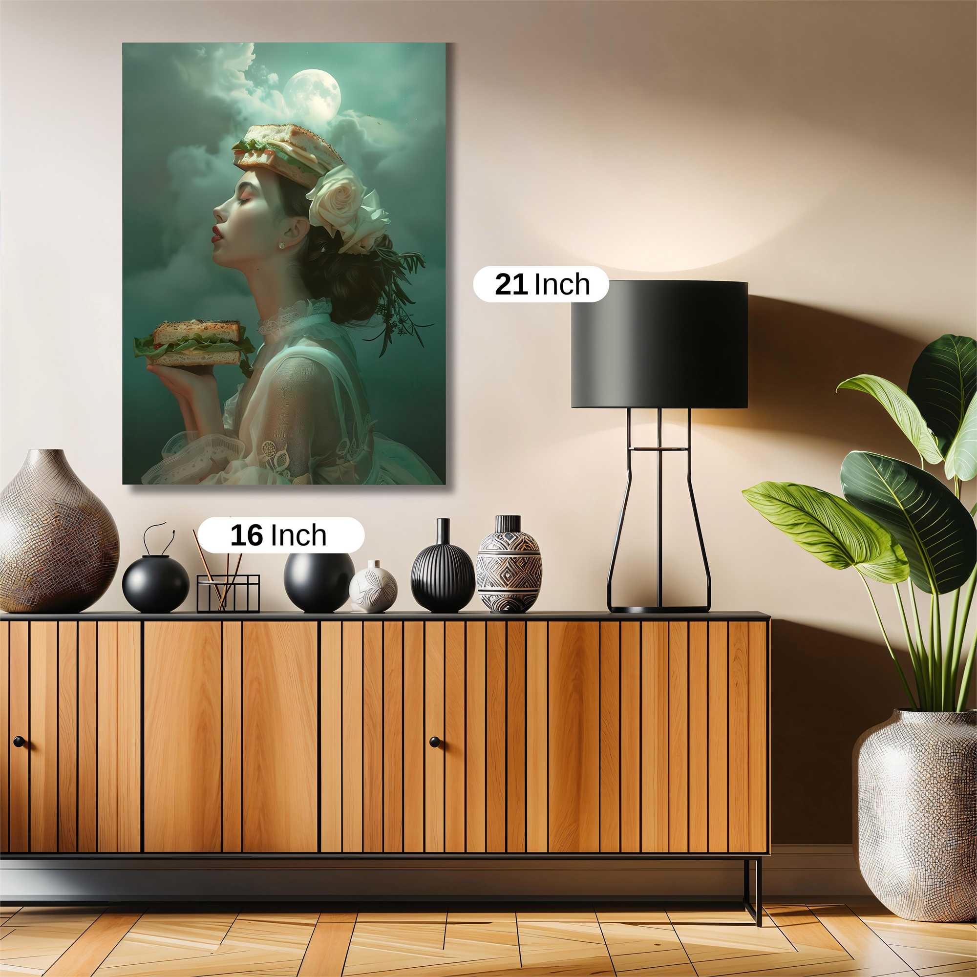 Moonlit Sandwich Safe Wall Magnetic / M