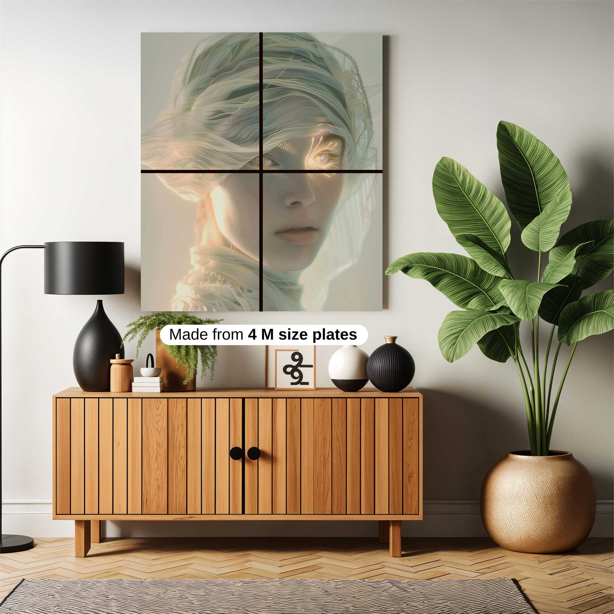 Veiled Serenity Safe Wall Magnetic / M