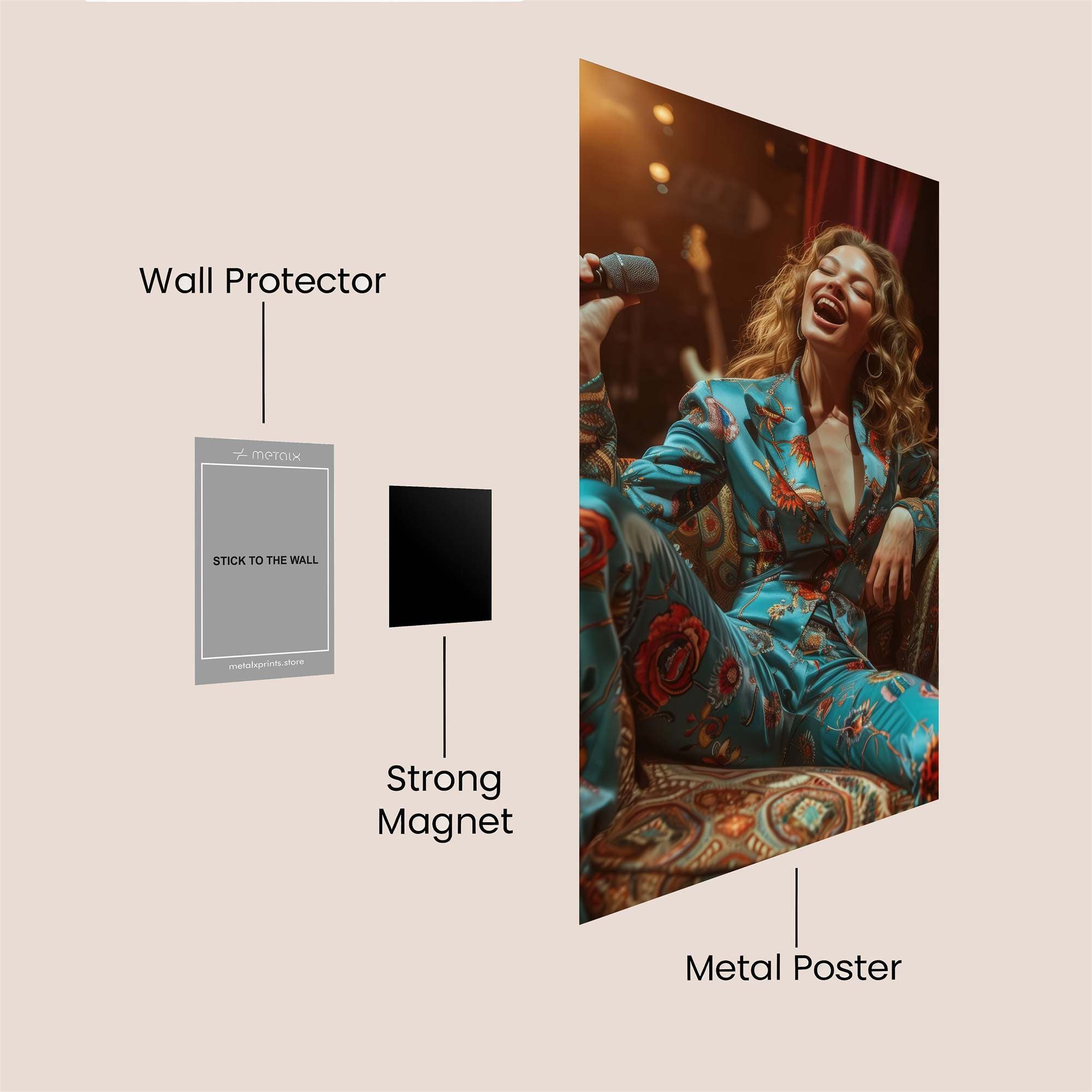 Singer Euphoric Safe Wall Magnetic / M