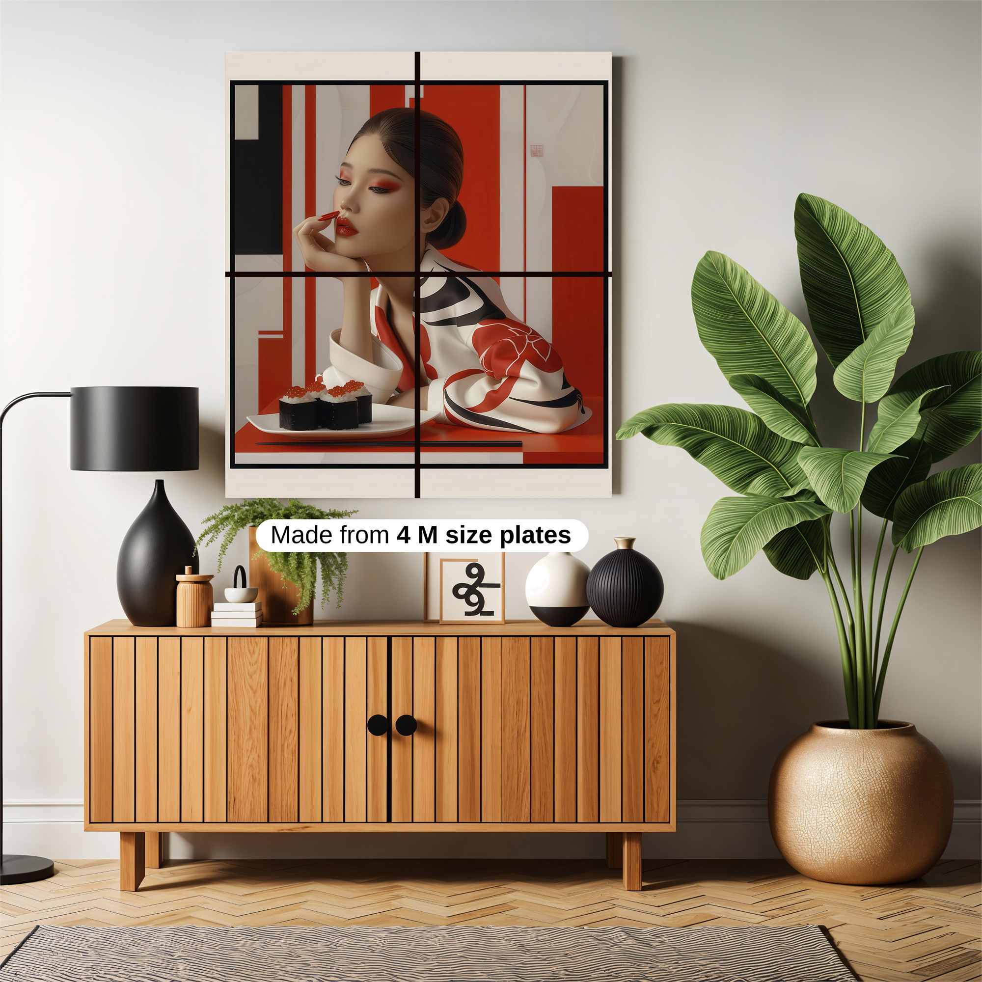 Sushi Serenity Safe Wall Magnetic / M