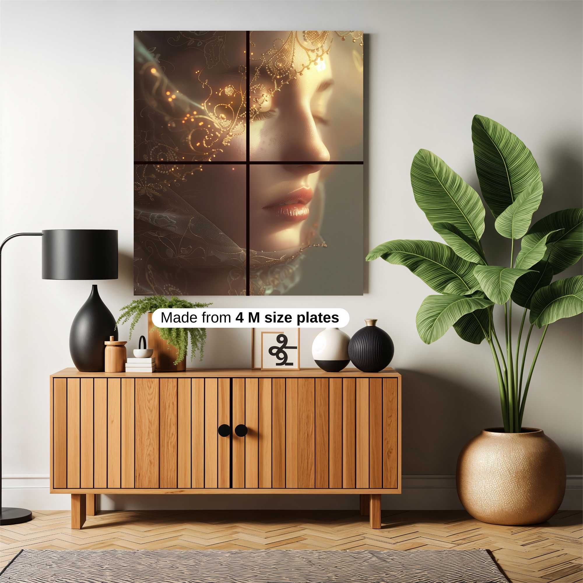 Veiled Serenity Safe Wall Magnetic / M