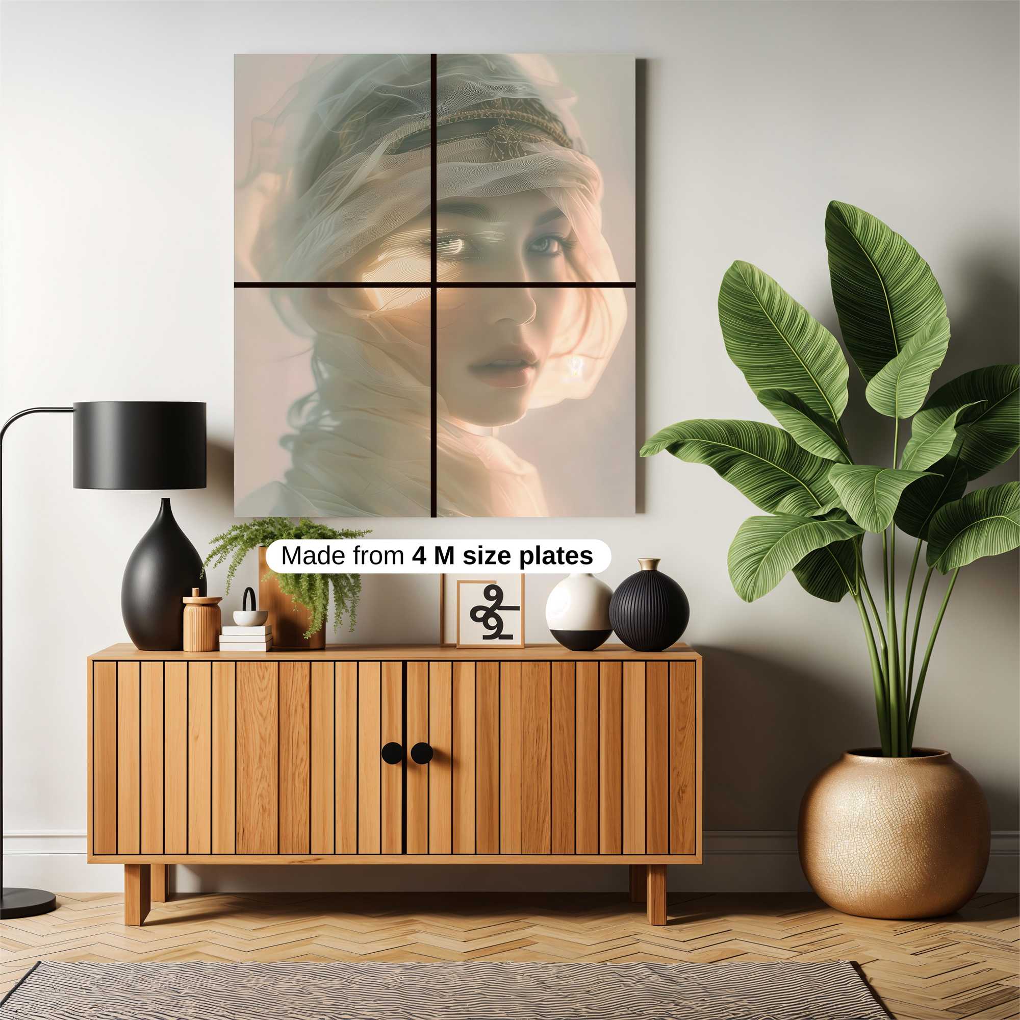 Veiled Serenity Safe Wall Magnetic / M