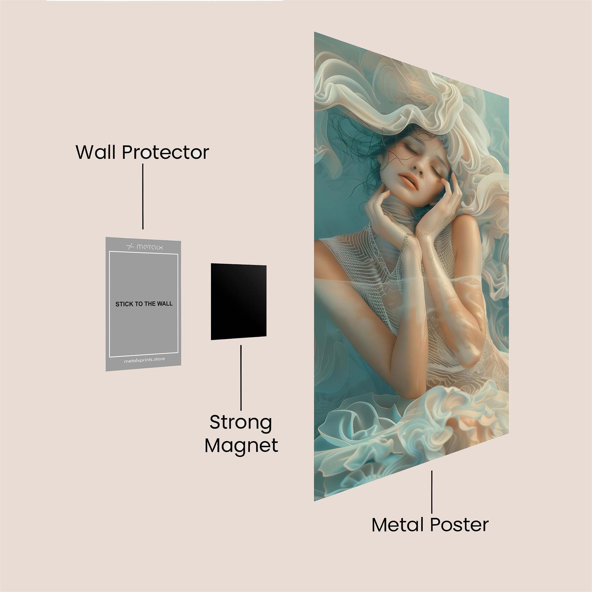 Ethereal Dream Safe Wall Magnetic / M