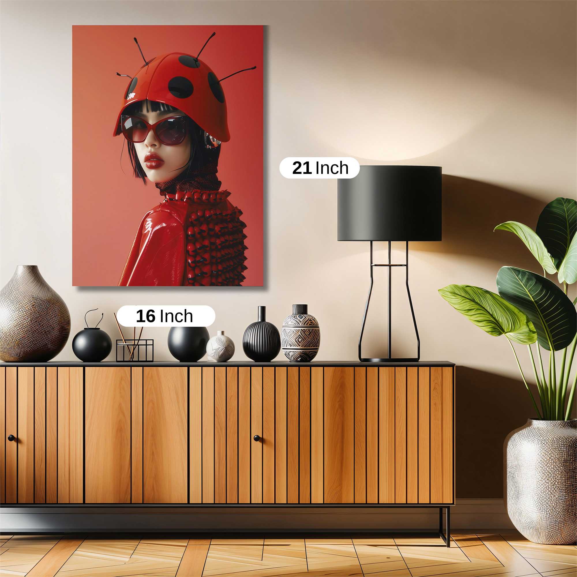 Ladybug Elegance Safe Wall Magnetic / M