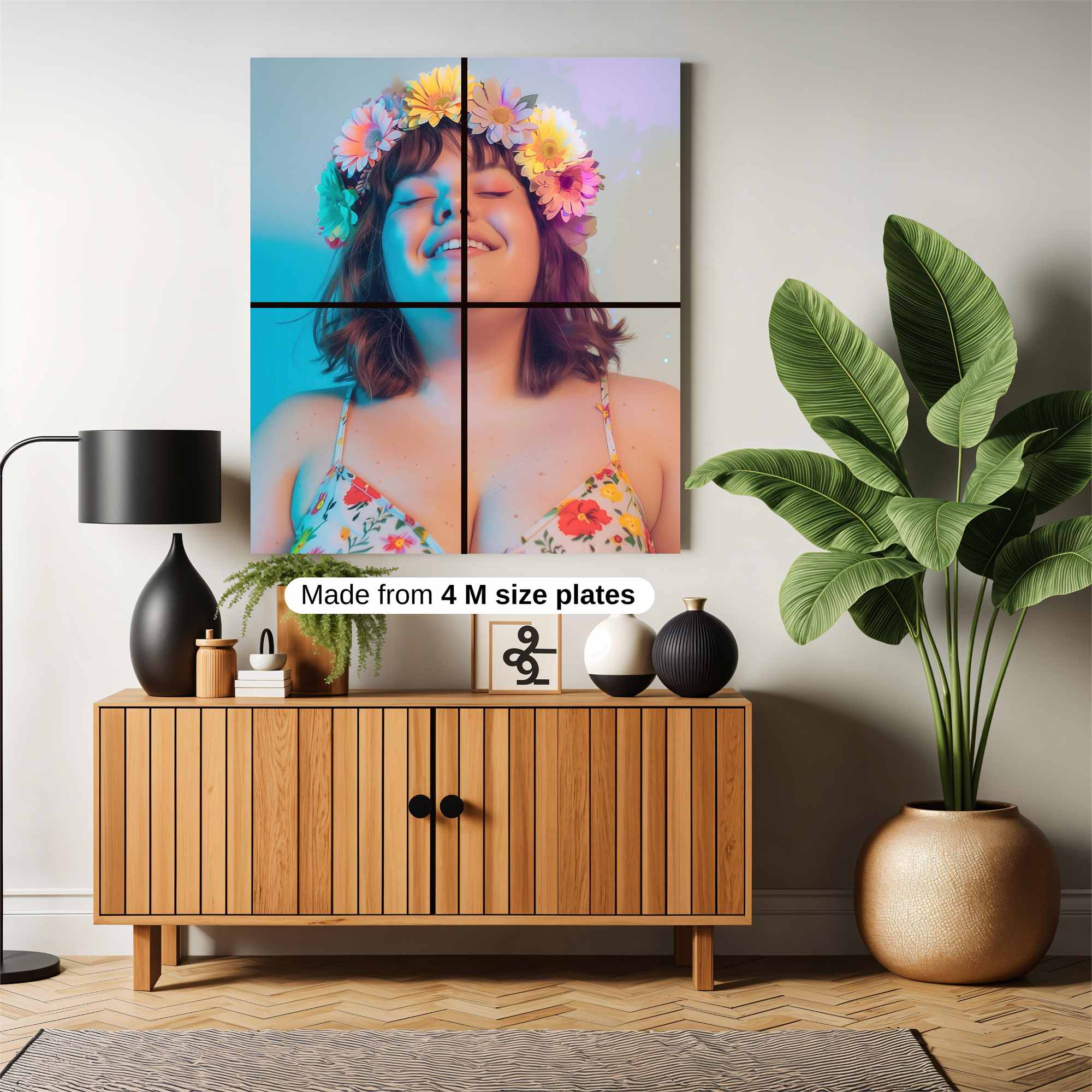 Floral Bliss Safe Wall Magnetic / M