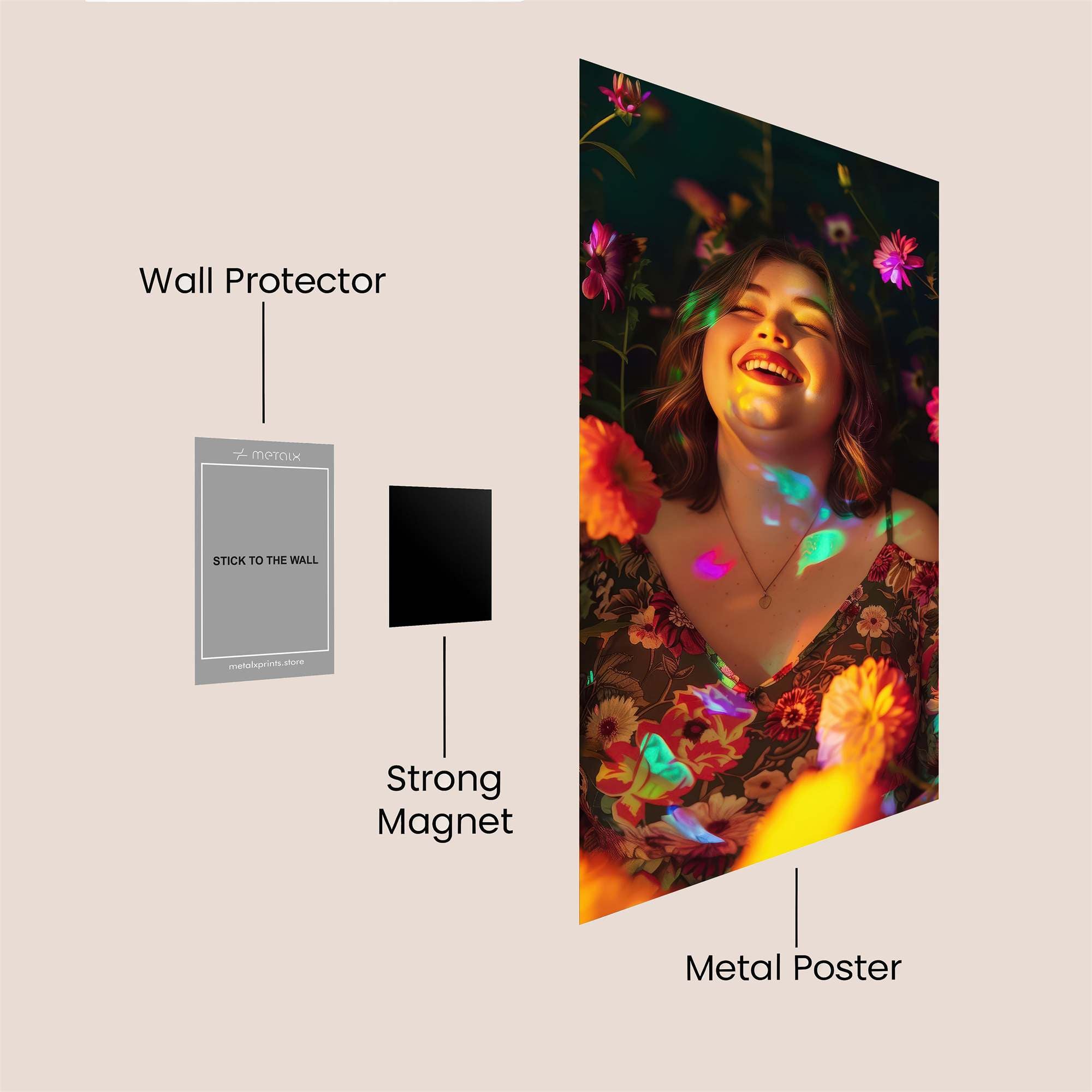 BlossomJoy Safe Wall Magnetic / M