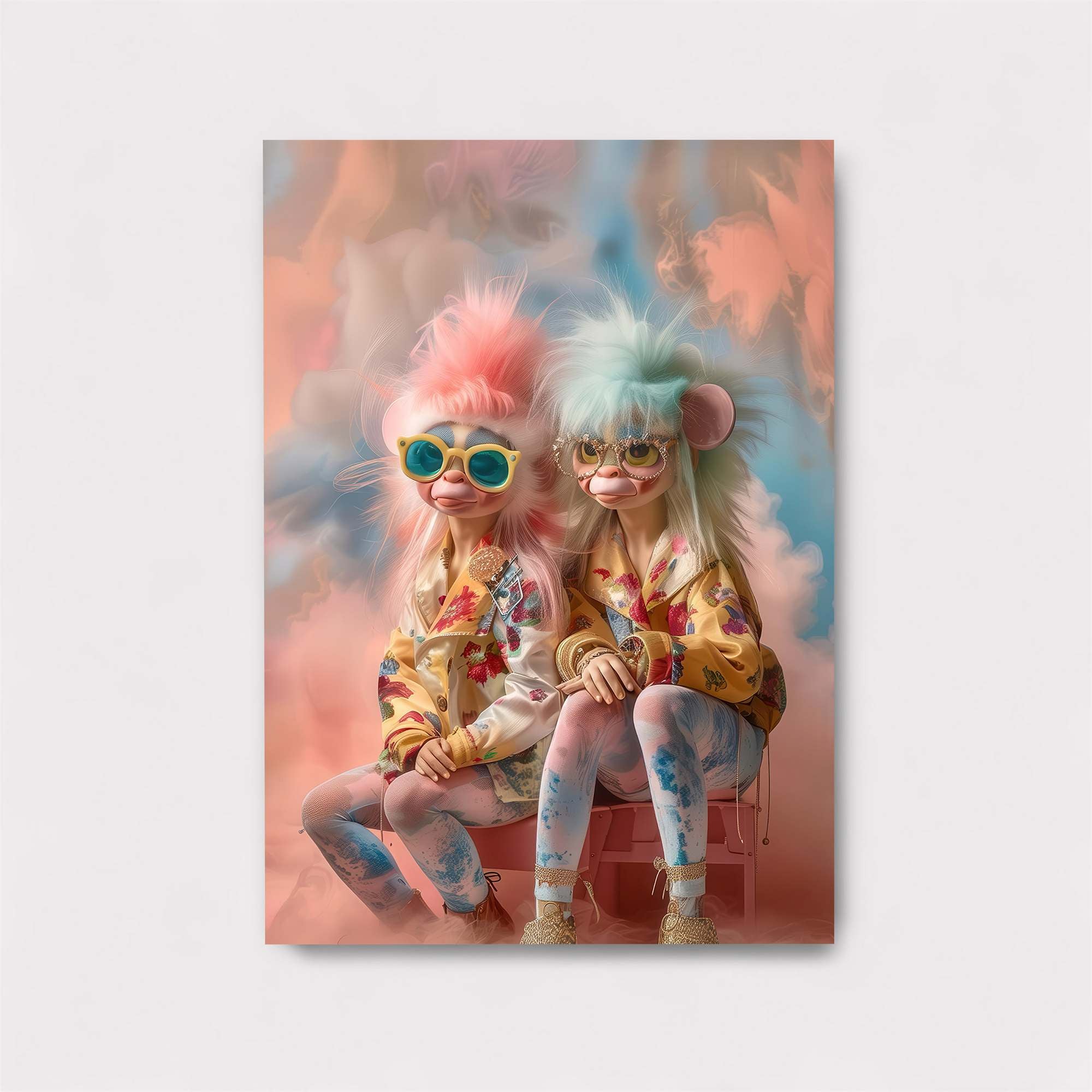 Trolls Whimsical Safe Wall Magnetic / M