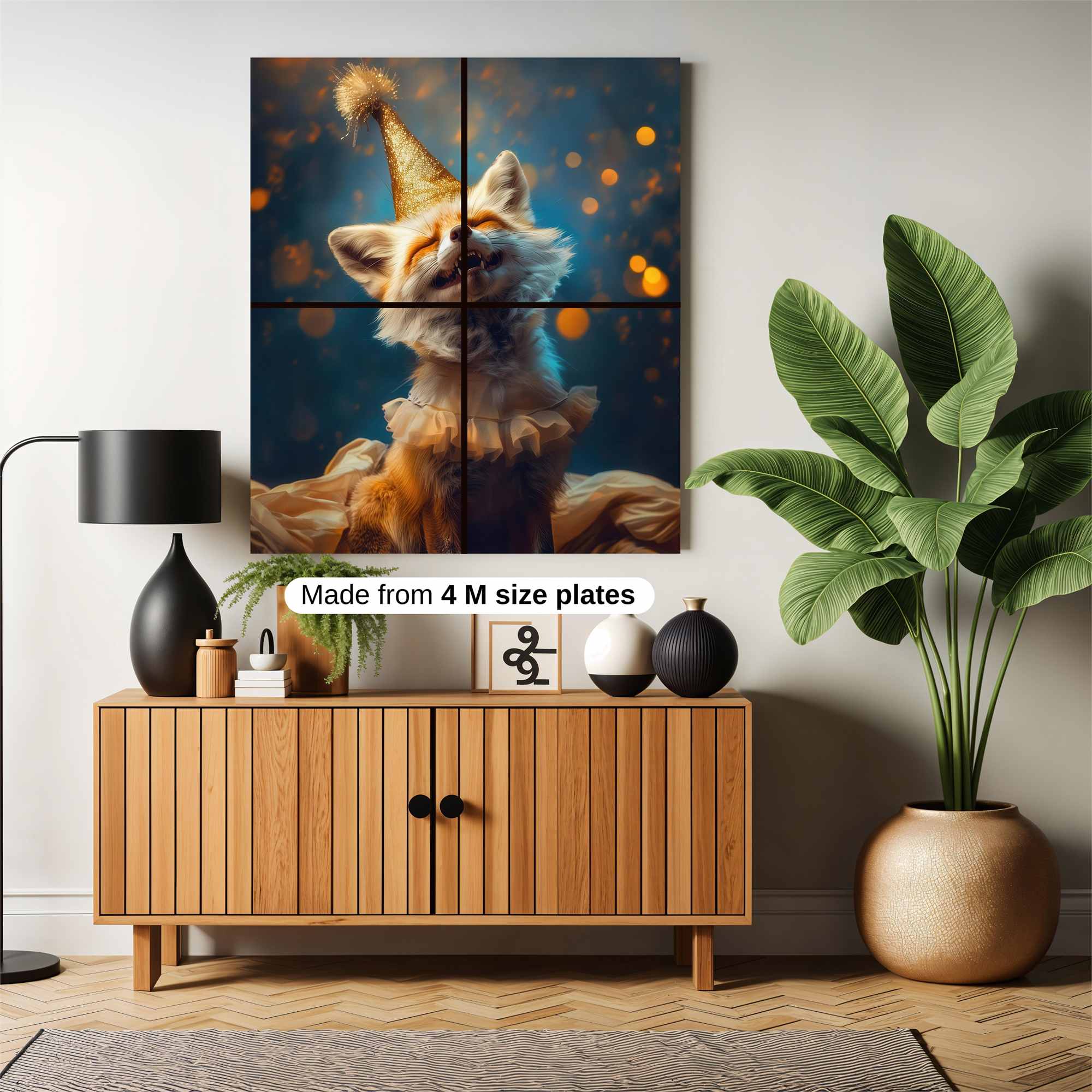 Fox Festive Safe Wall Magnetic / M