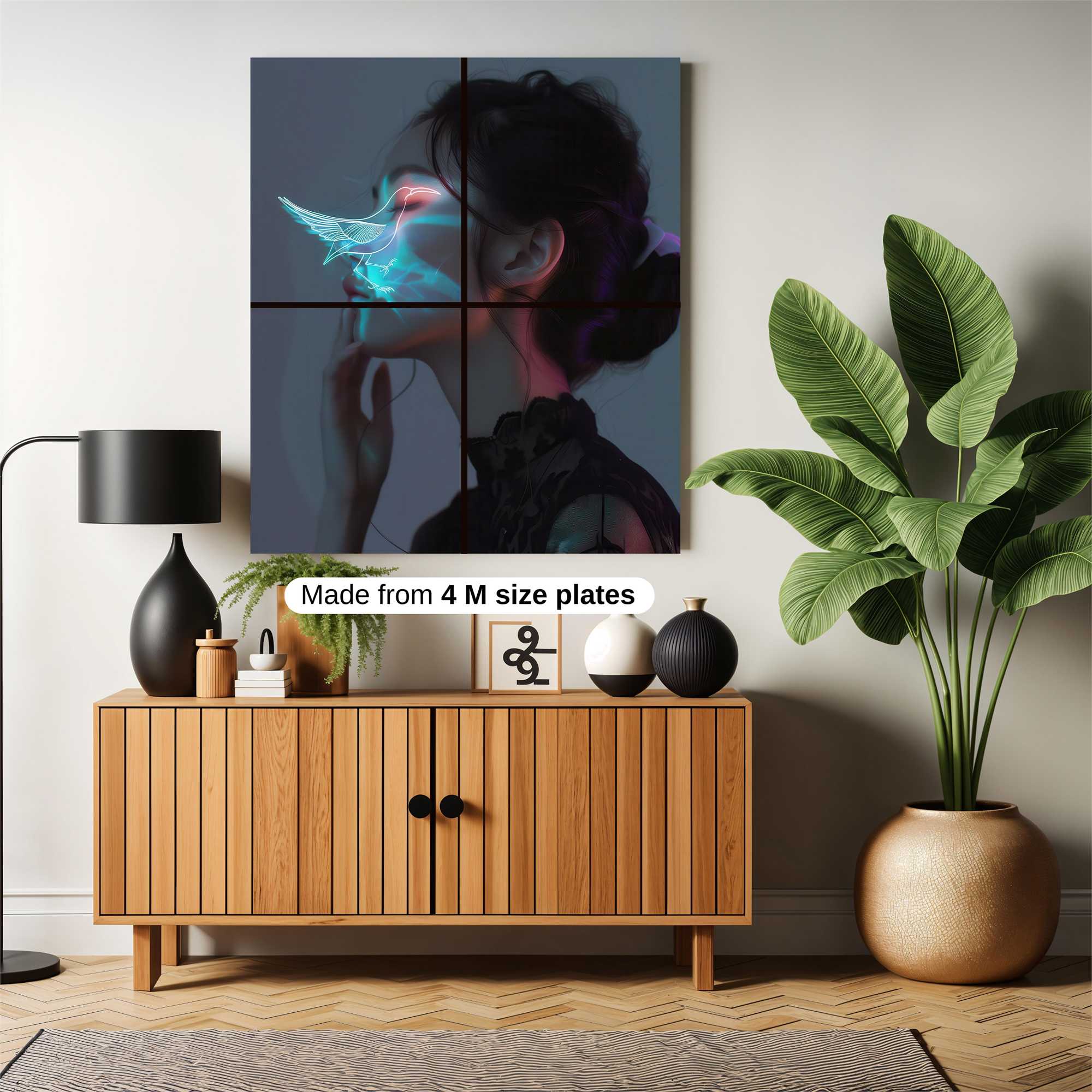 Bird Whisper Safe Wall Magnetic / M
