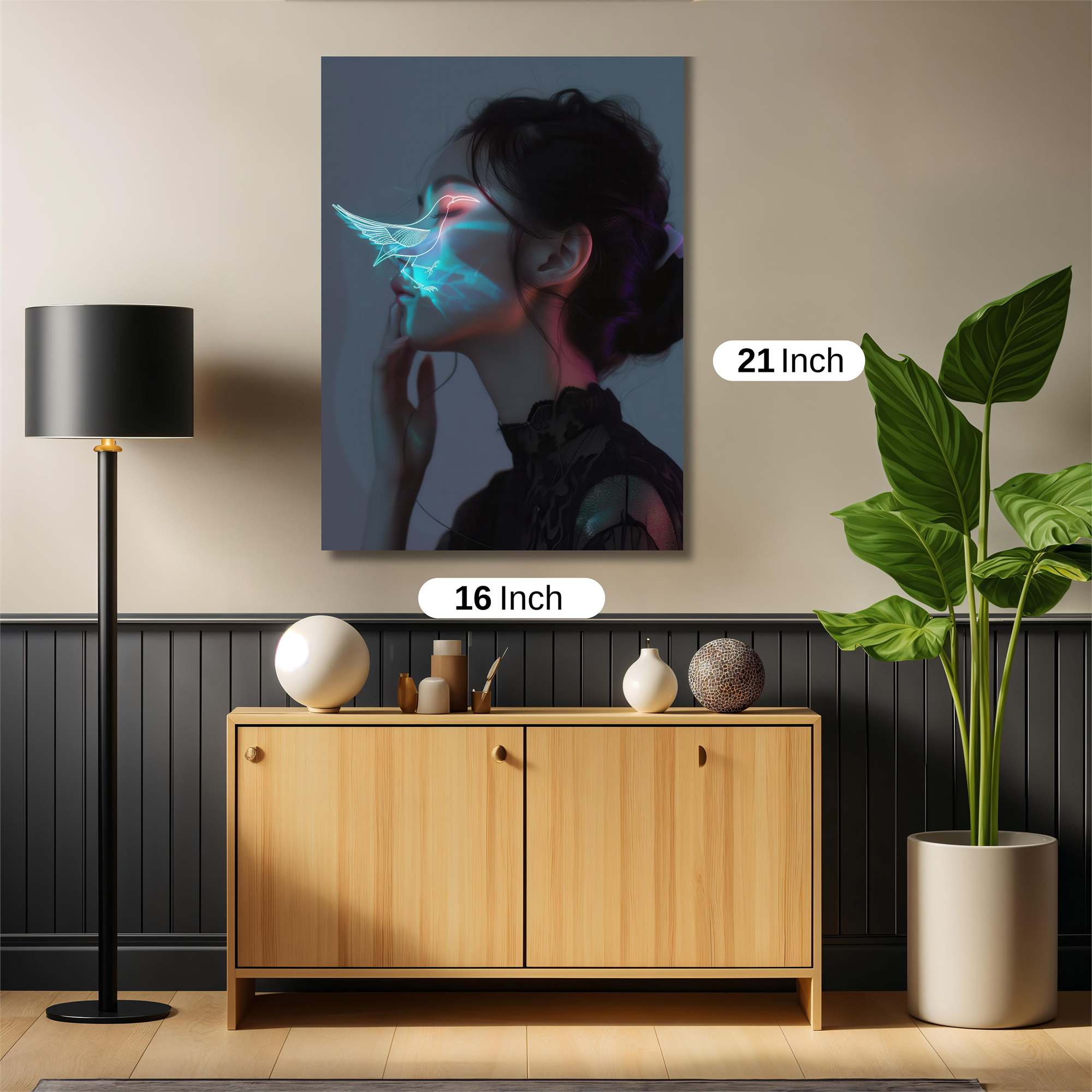 Bird Whisper Safe Wall Magnetic / M