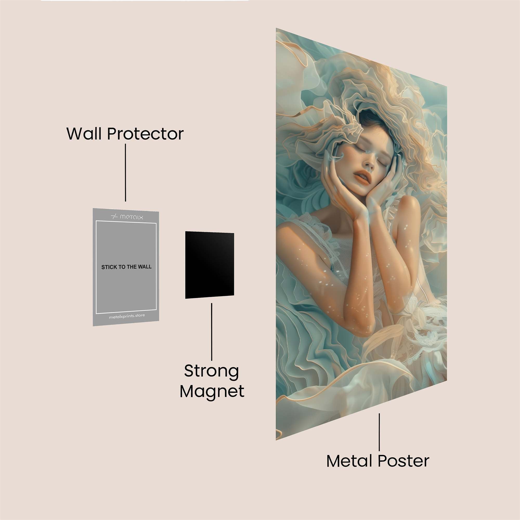 Ethereal Dream Safe Wall Magnetic / M