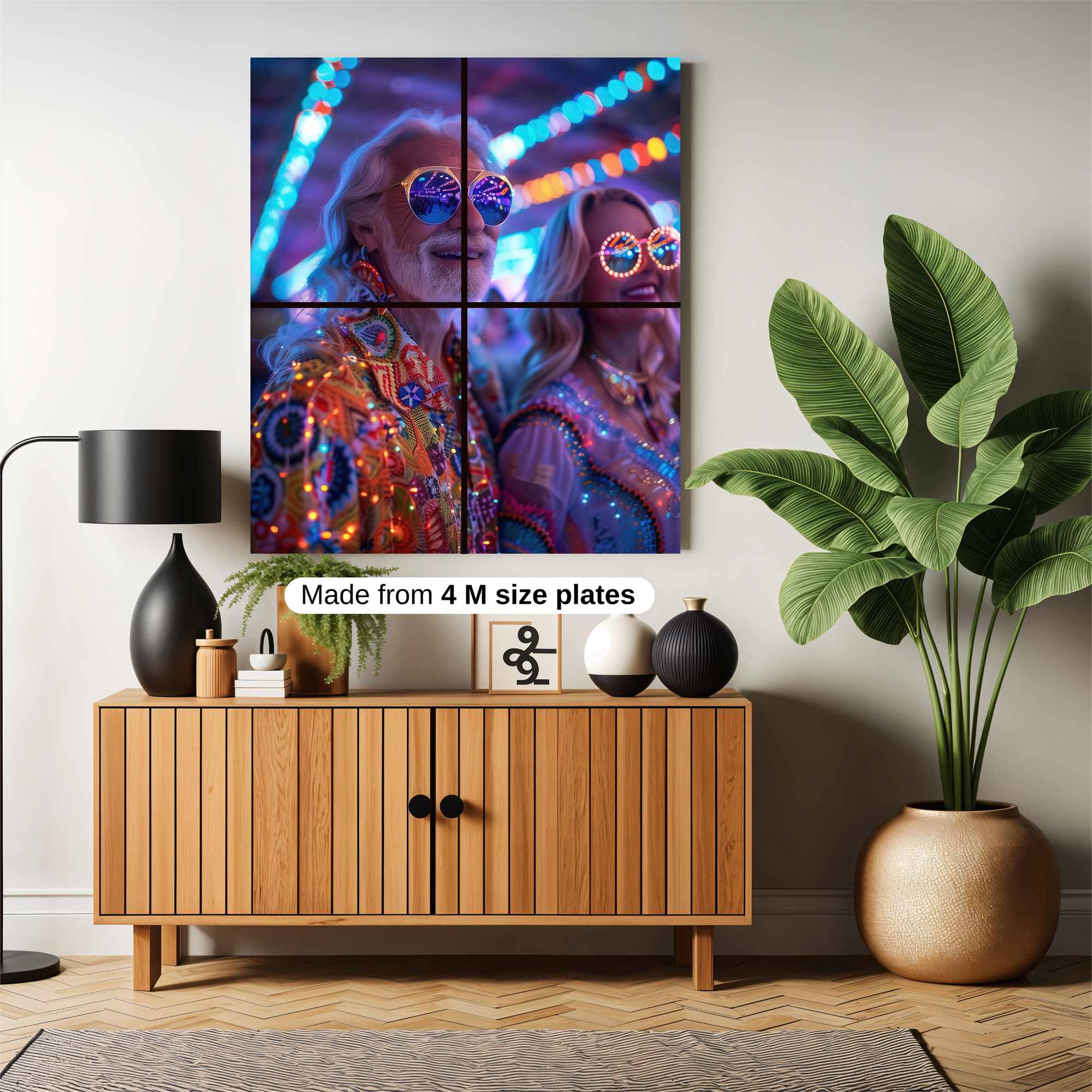 Neon Bliss Safe Wall Magnetic / M