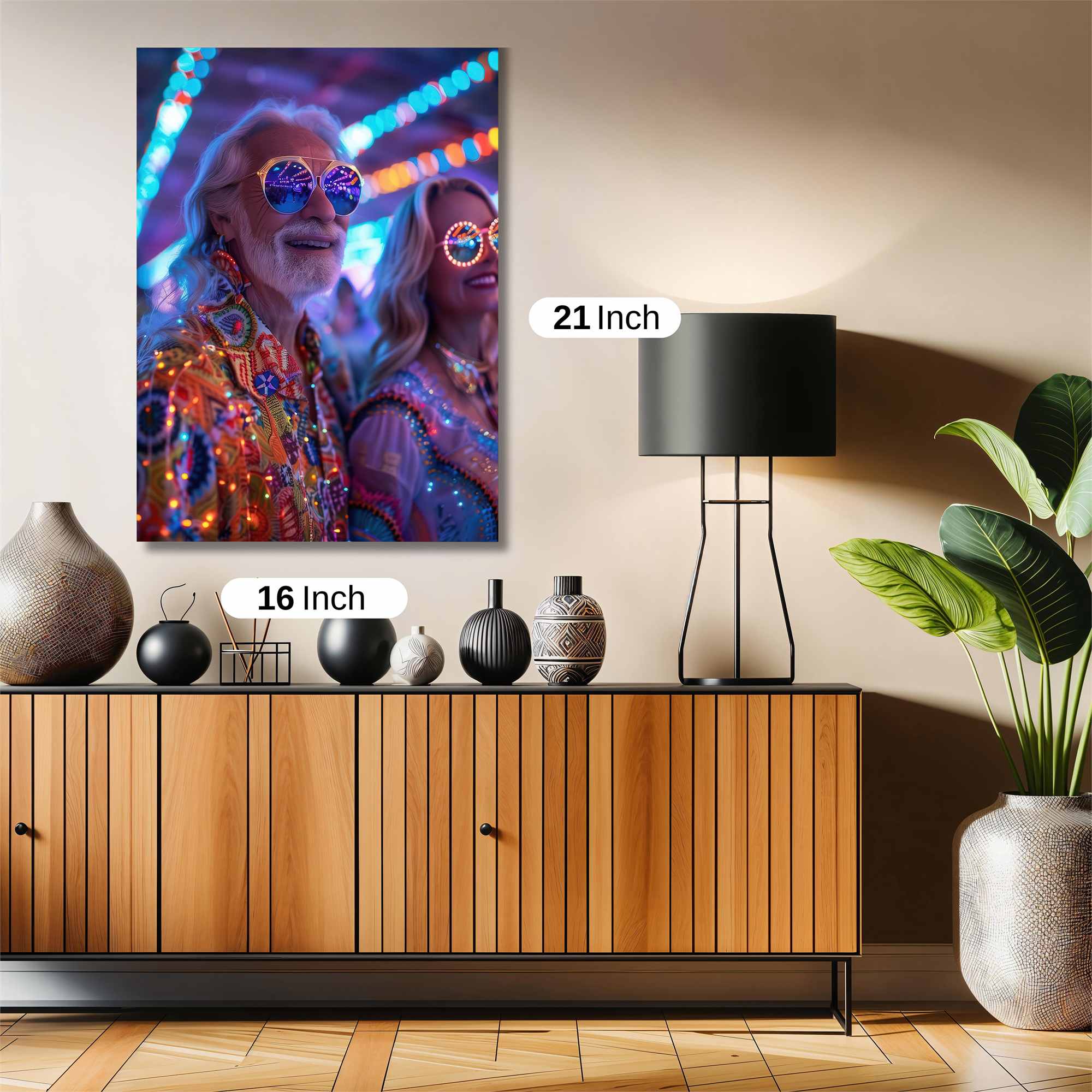 Neon Bliss Safe Wall Magnetic / M