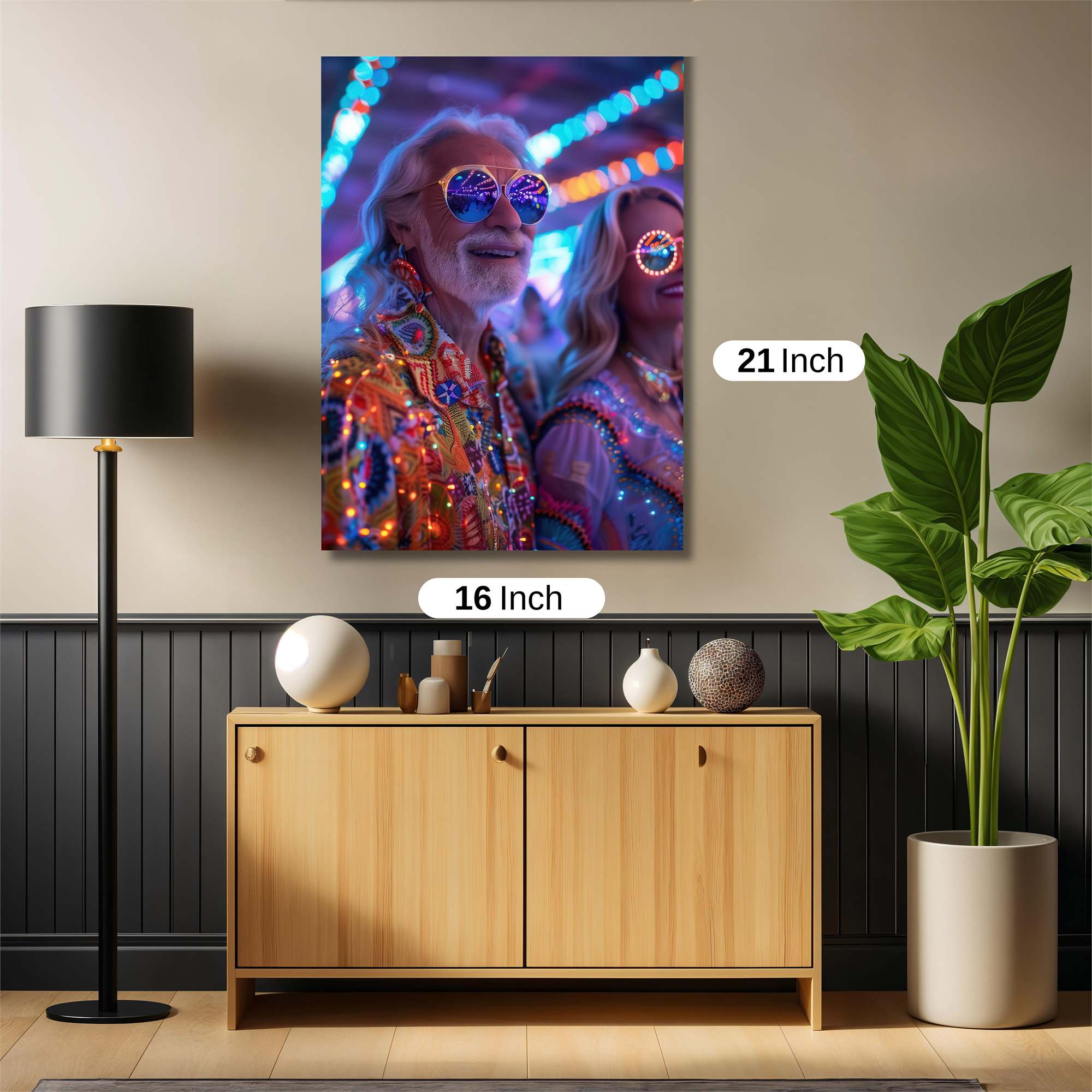 Neon Bliss Safe Wall Magnetic / M