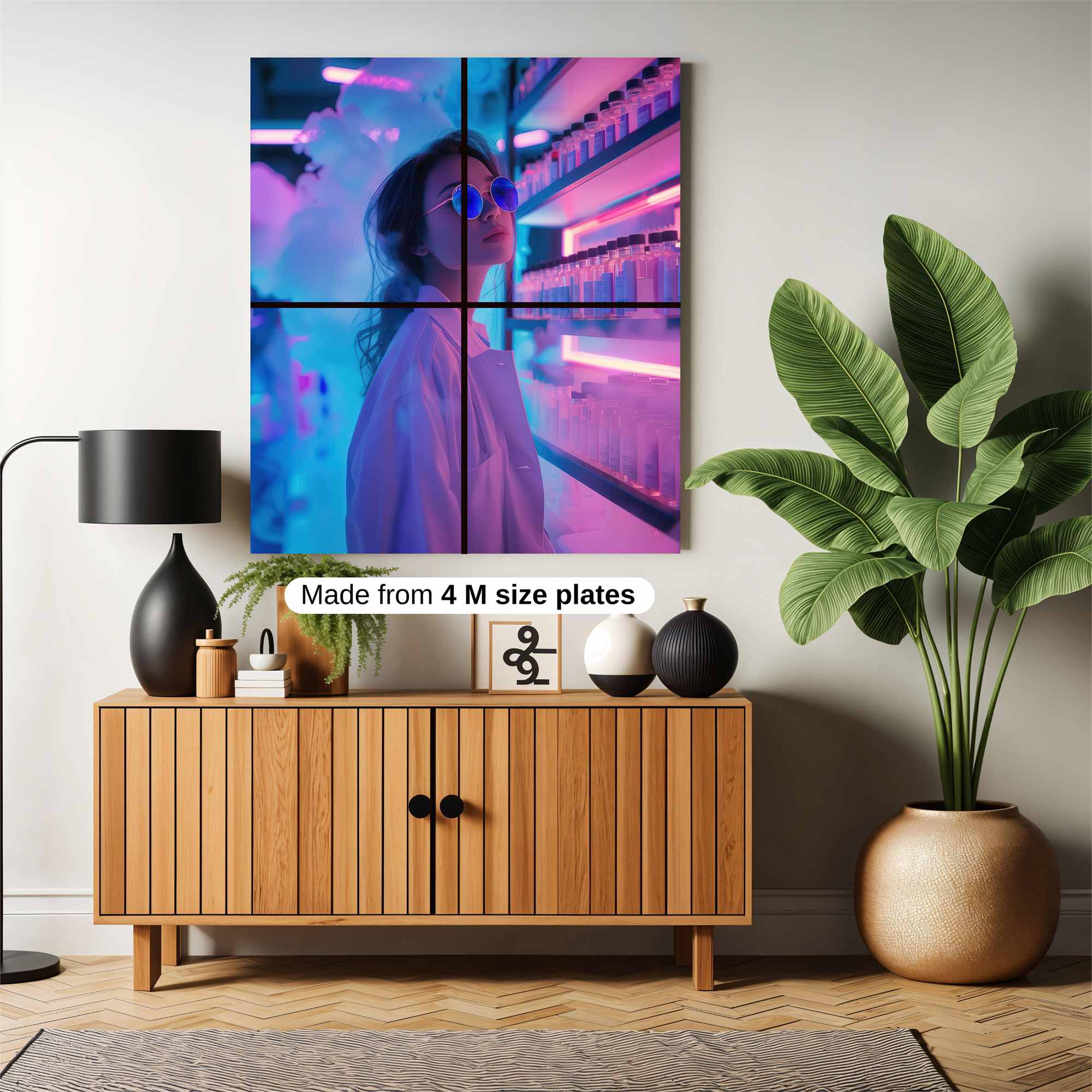 Scientist Dreamscape Safe Wall Magnetic / M