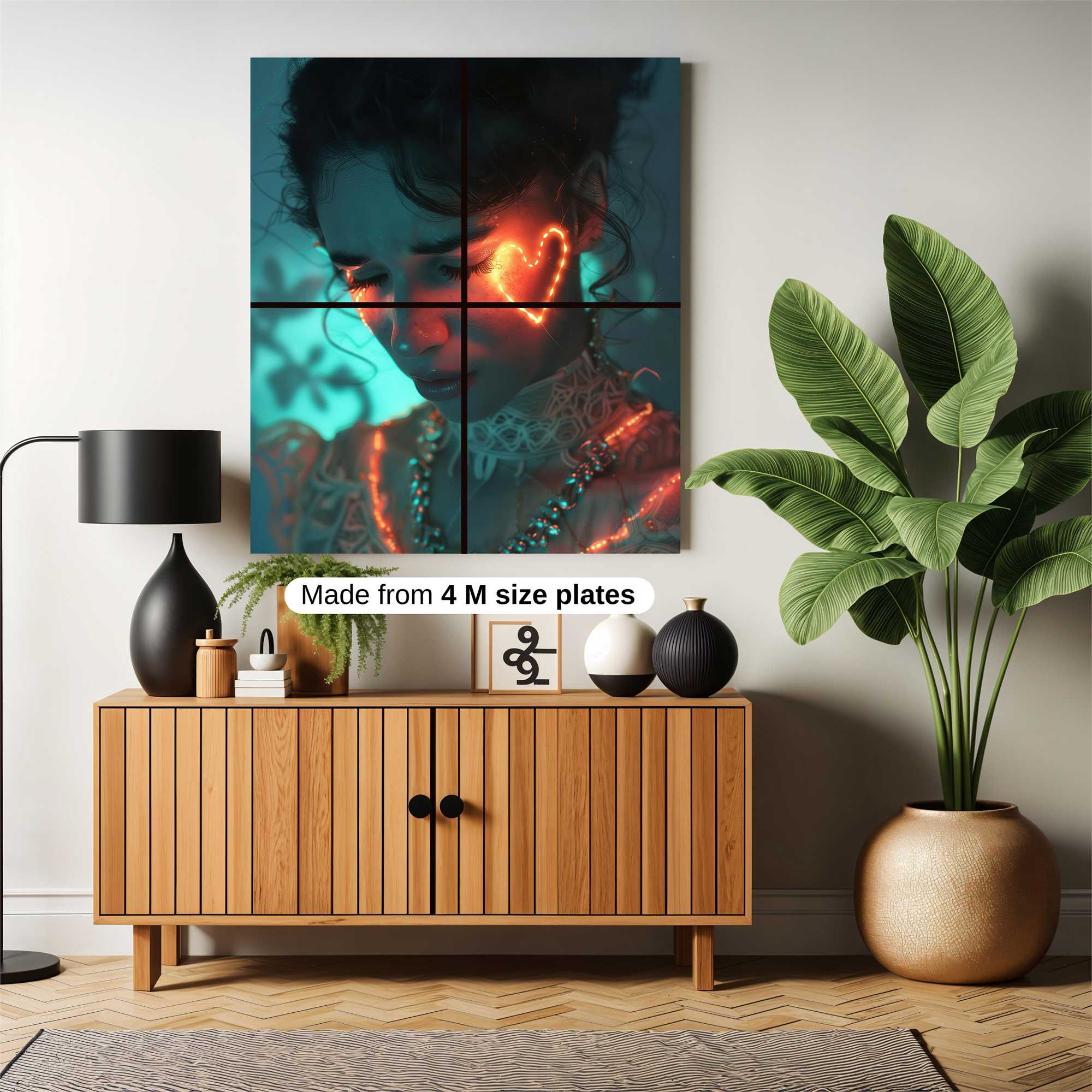 Heartache Glow Safe Wall Magnetic / M