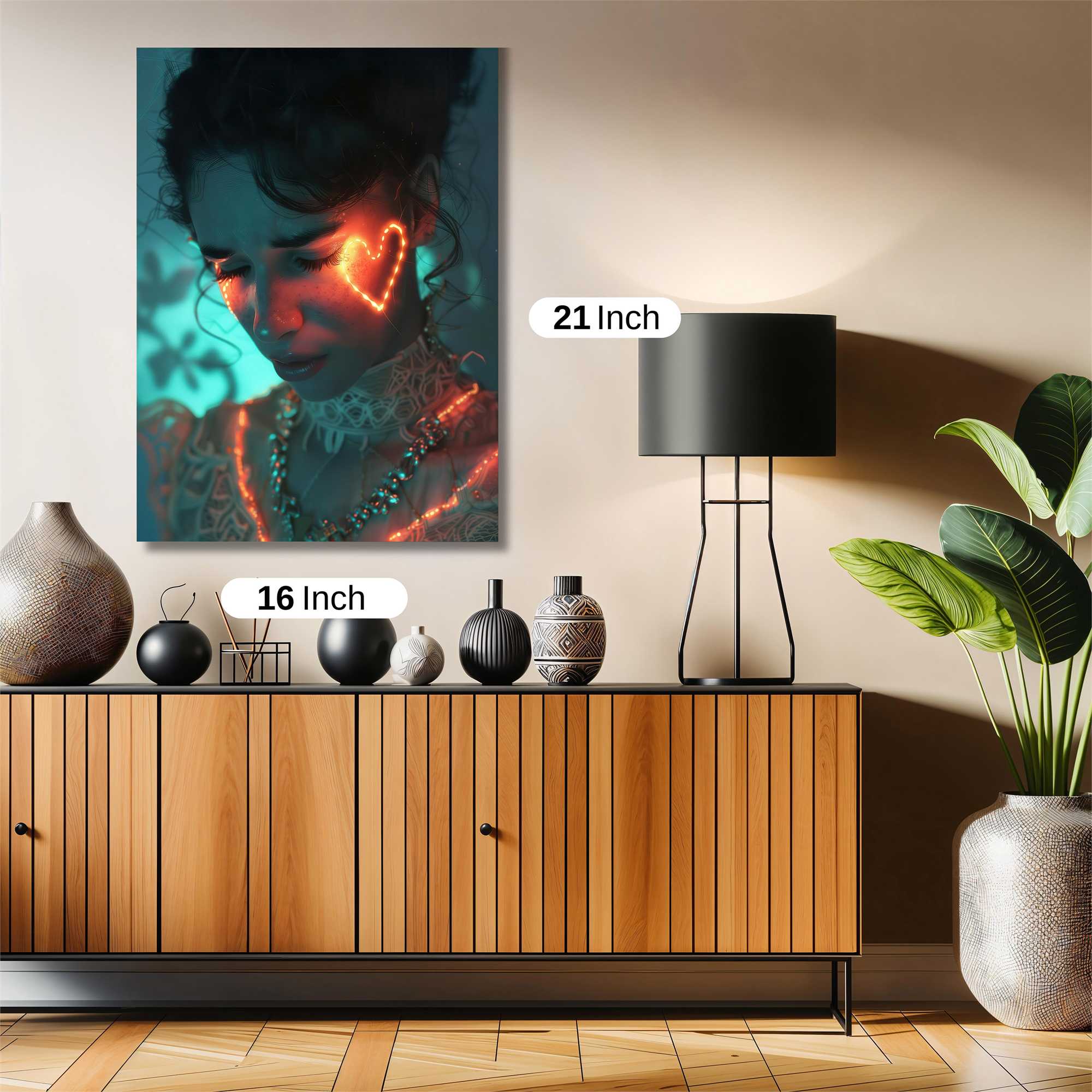 Heartache Glow Safe Wall Magnetic / M