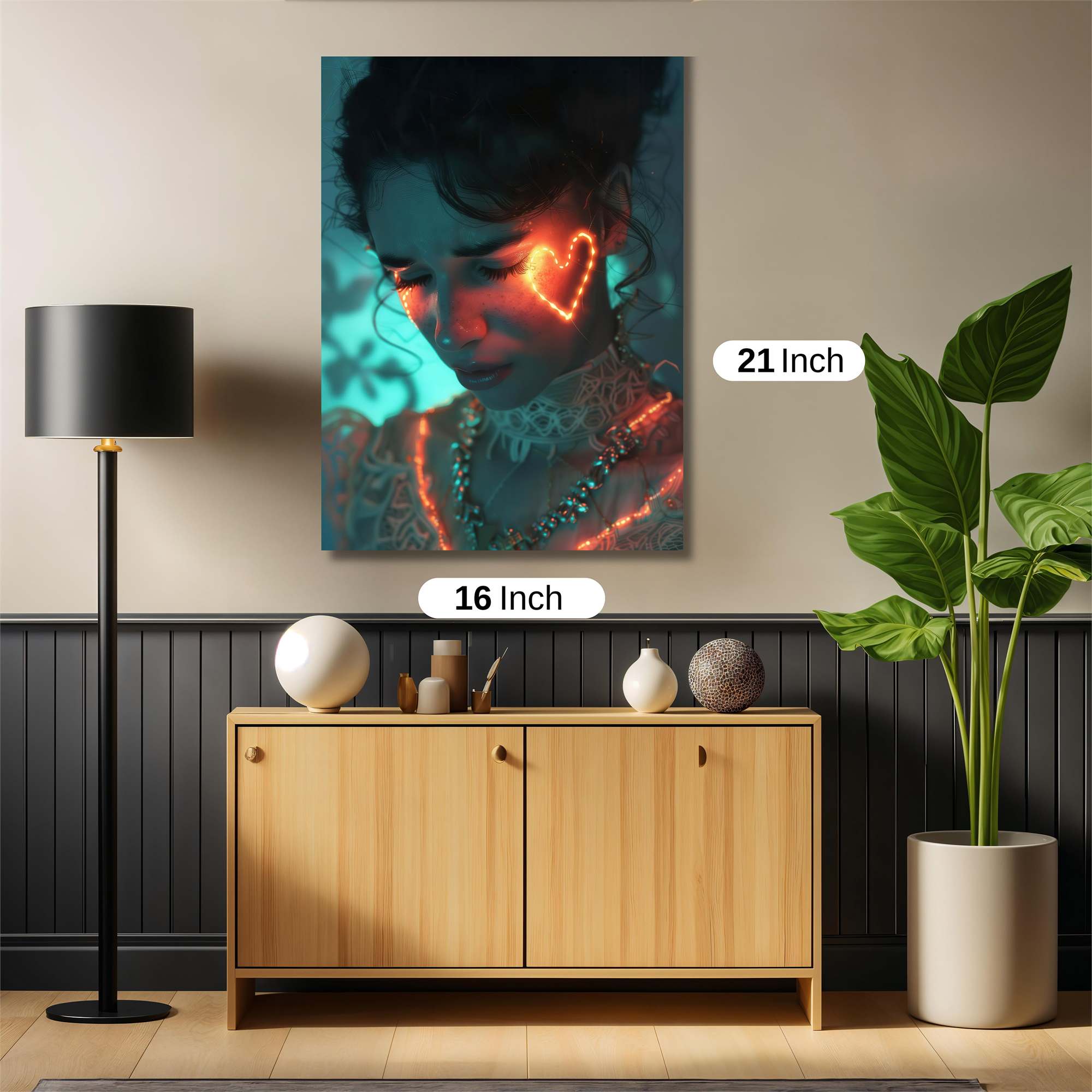 Heartache Glow Safe Wall Magnetic / M