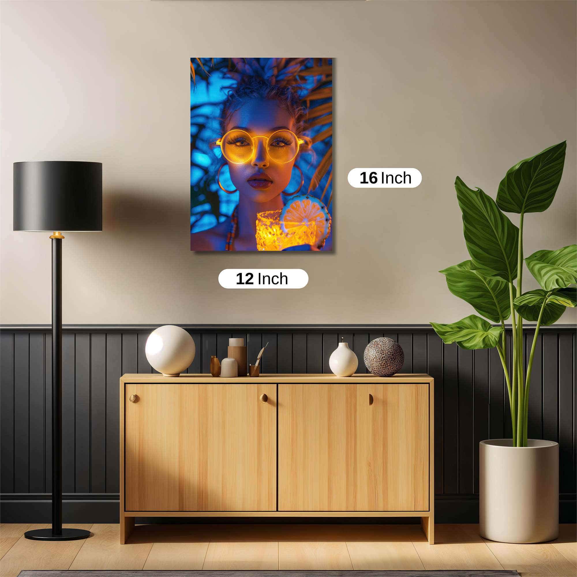 NeonVibes Safe Wall Magnetic / M