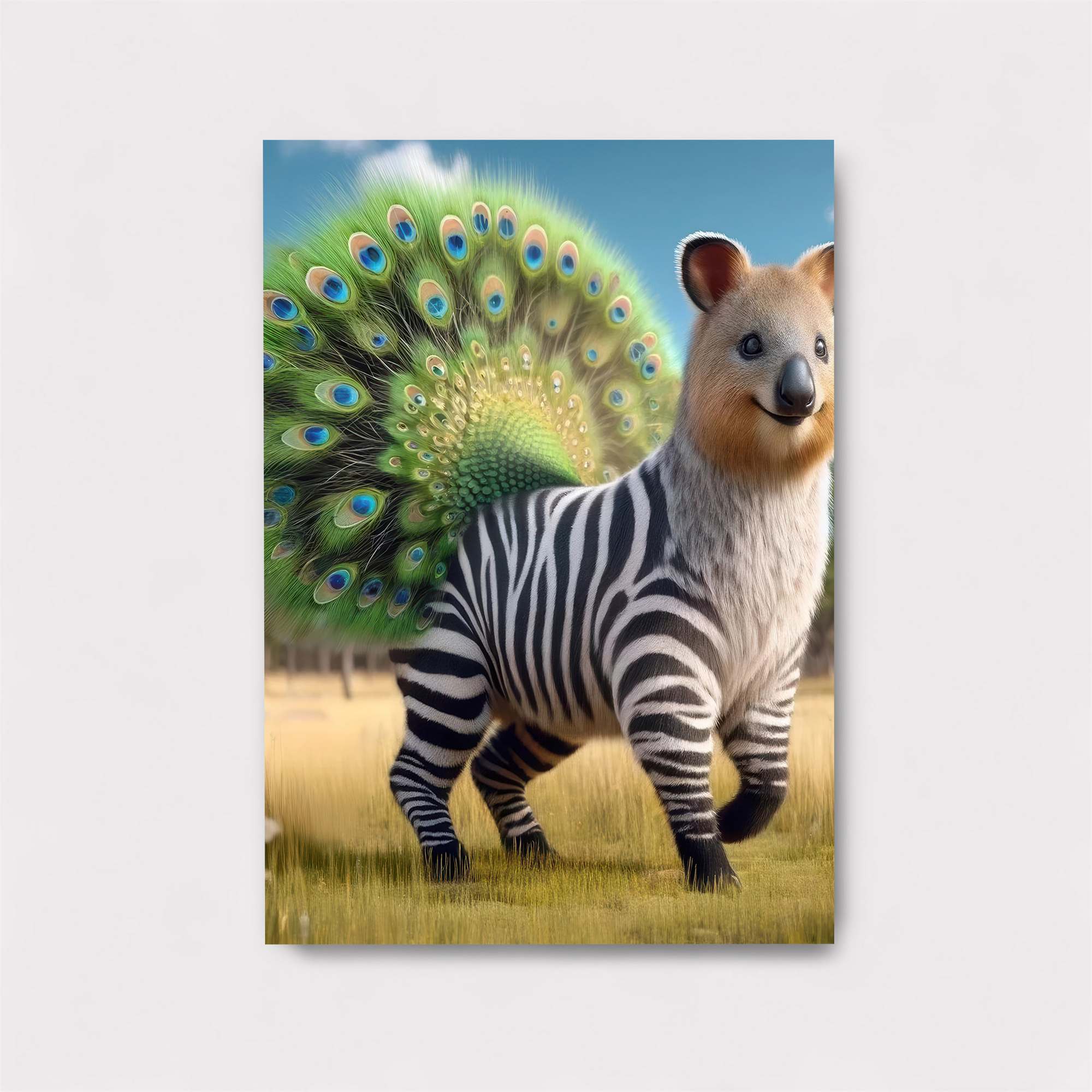 ZebraPeacock Safe Wall Magnetic / M